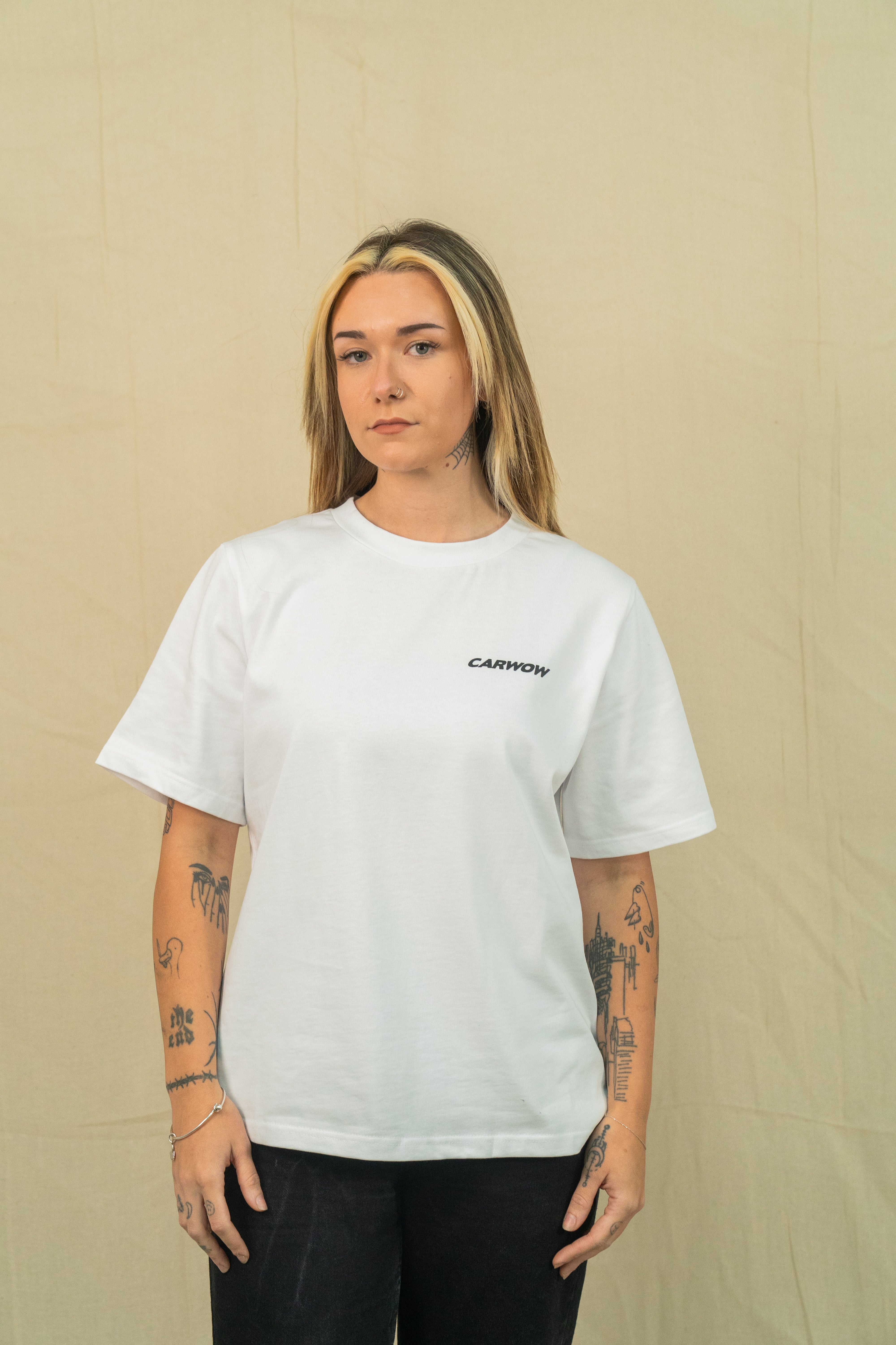 BIG THREE T-SHIRT - WHITE