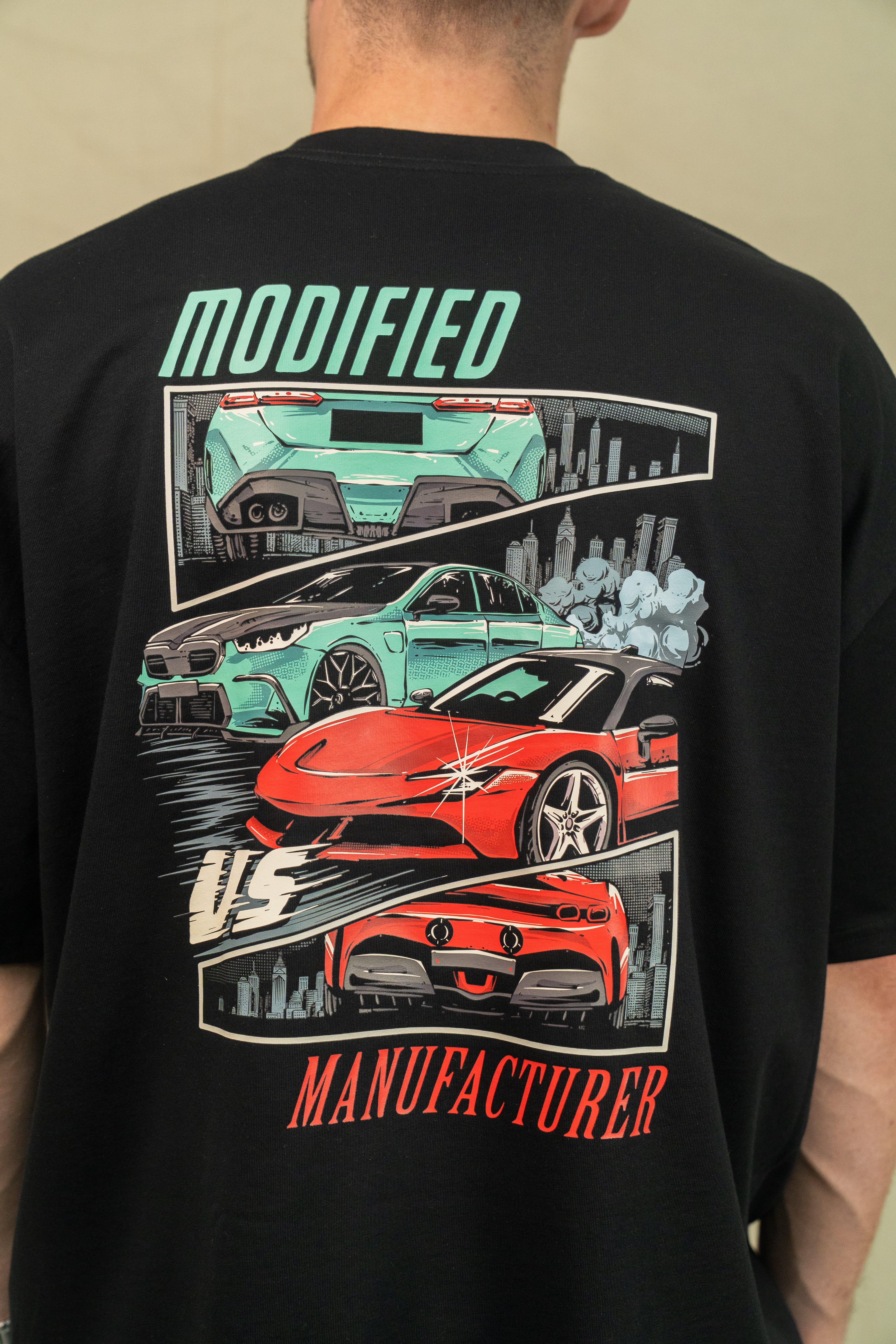 CARWOW BUILT VS BOUGHT T-SHIRT - BLACK