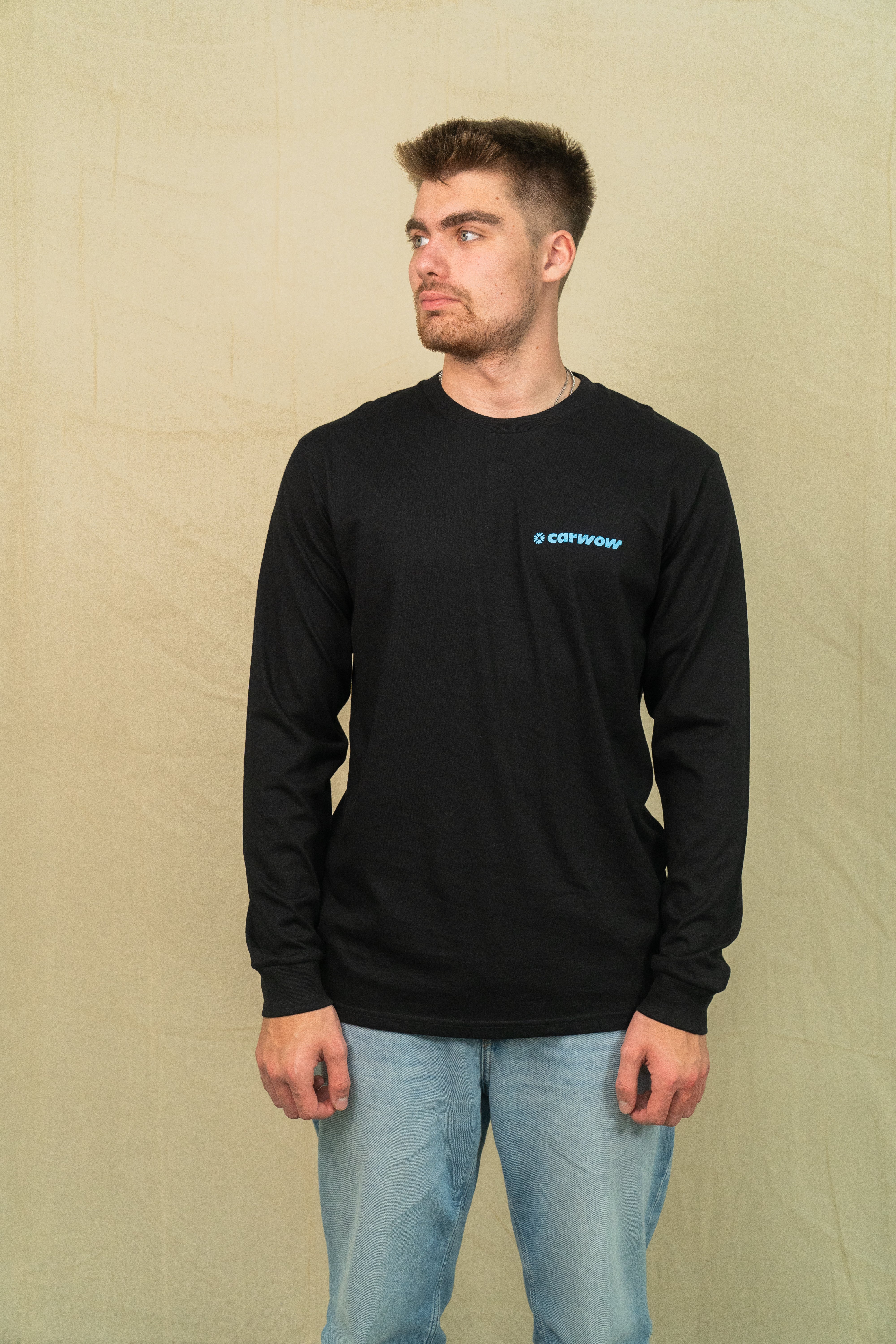 1/4 MILE MASTERS LONG SLEEVE T-SHIRT - BLACK