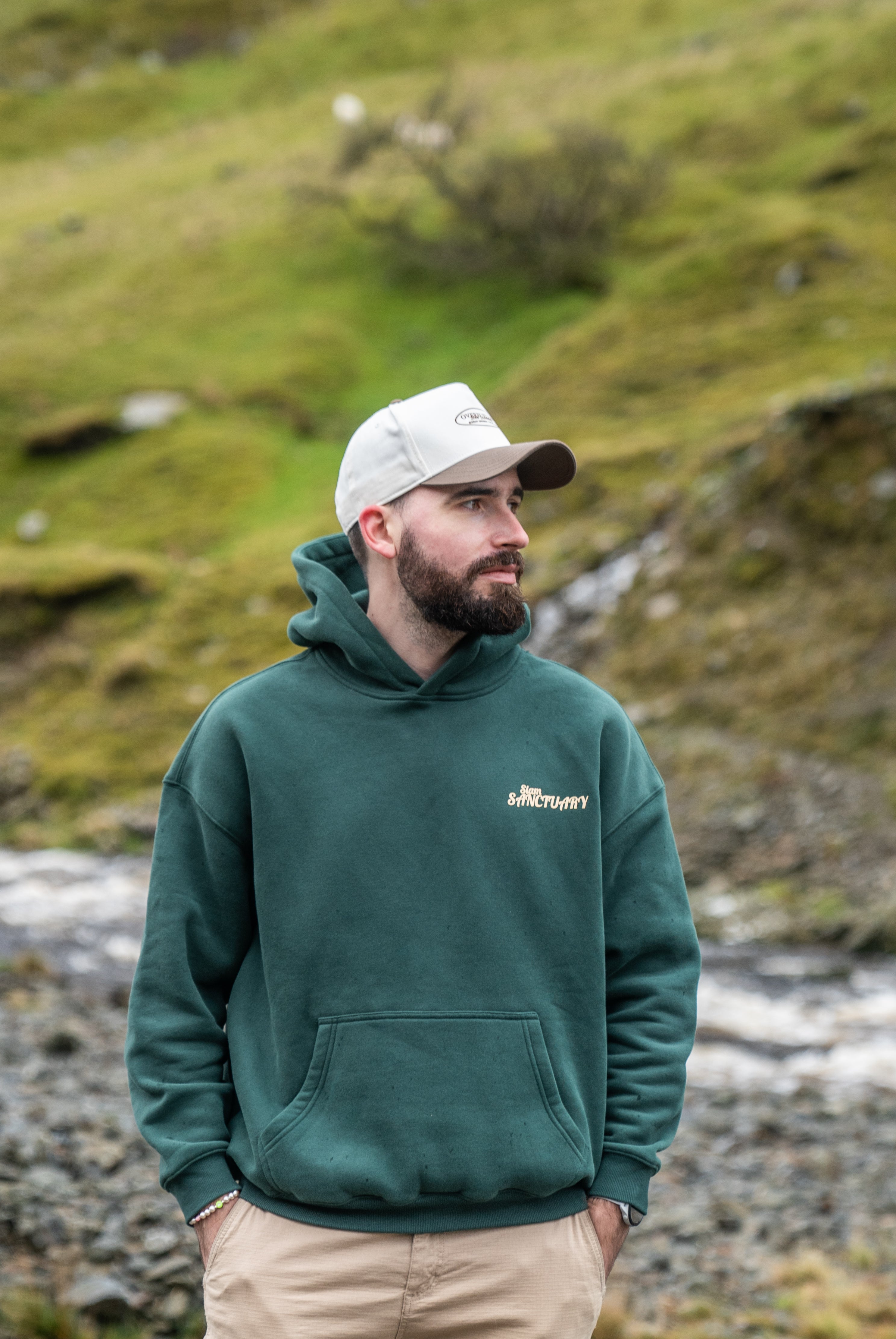 THE SANCTUARY HOODIE - DEEP JADE