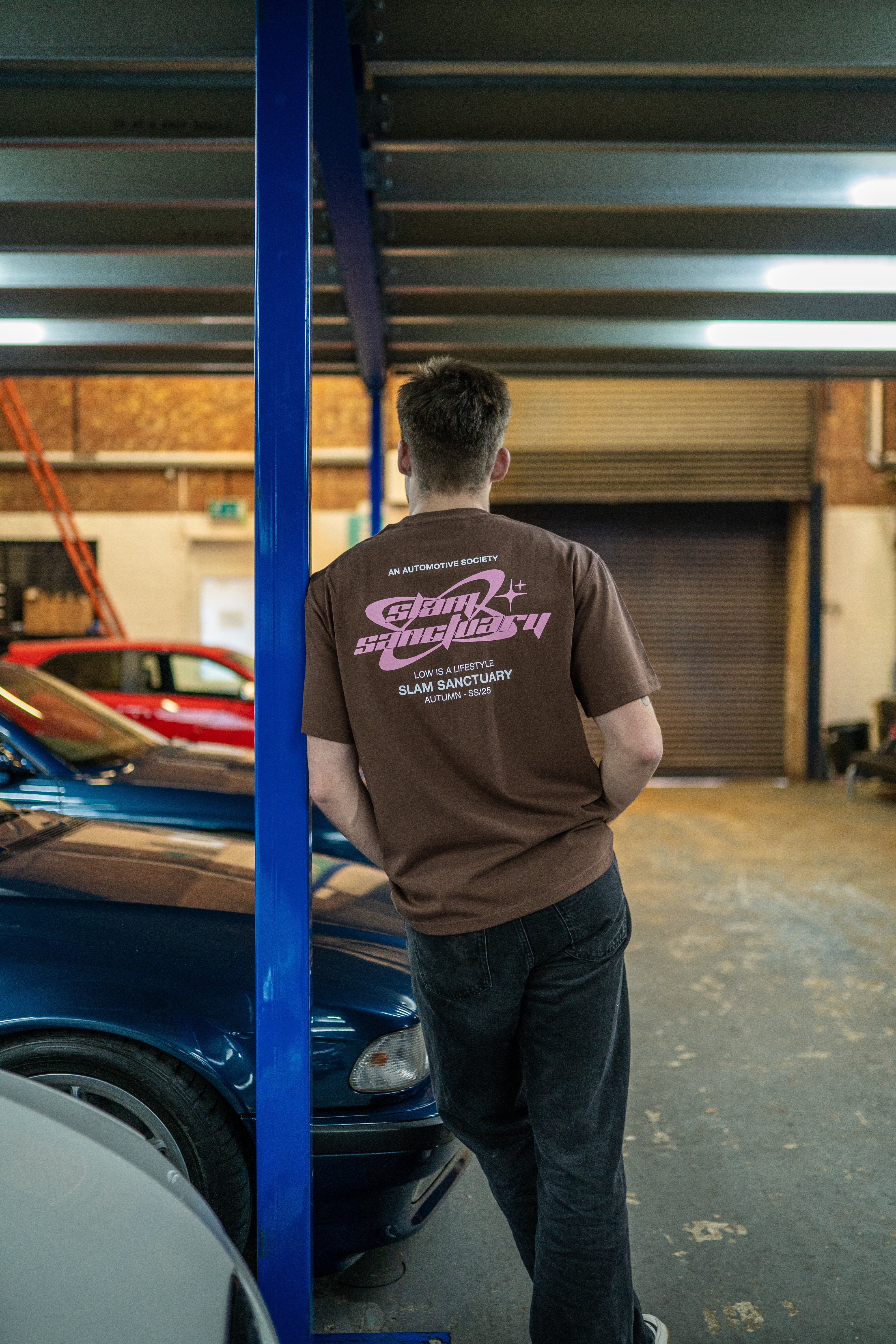 LOW LIFESTYLE T-SHIRT - COFFEE