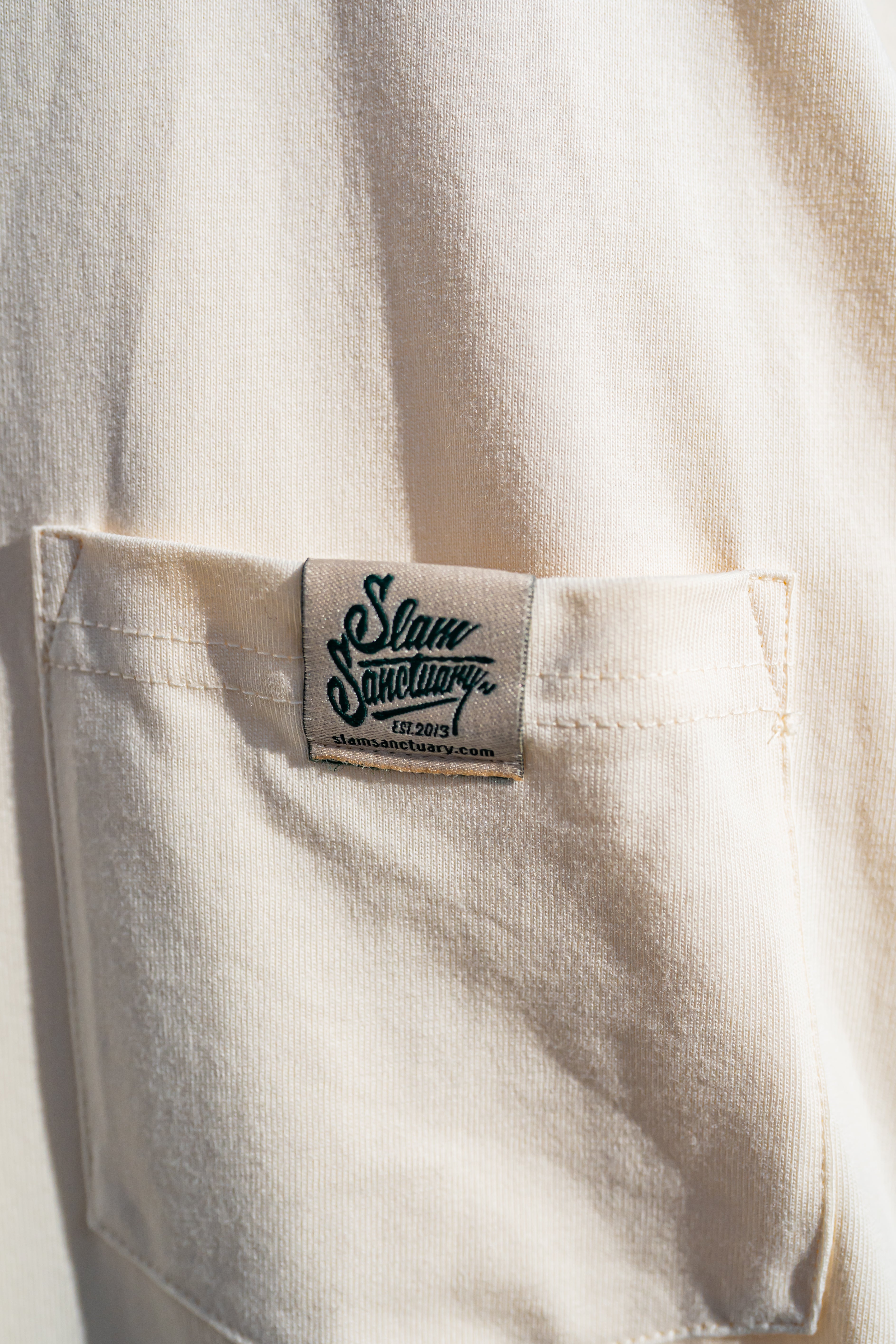 WORKSHOP POCKET T-SHIRT - ECRU