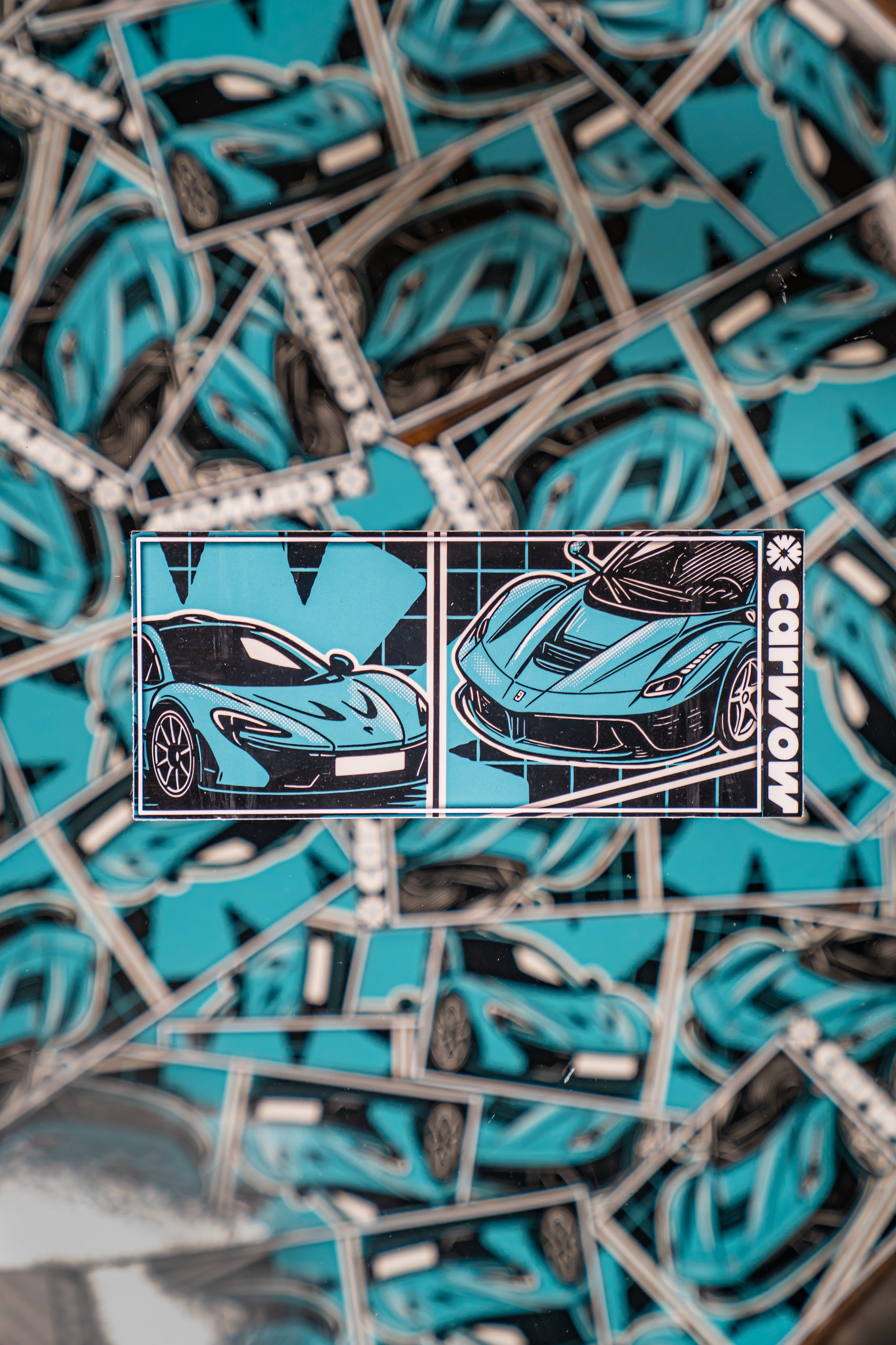 CARWOW BIG THREE SLAP STICKER