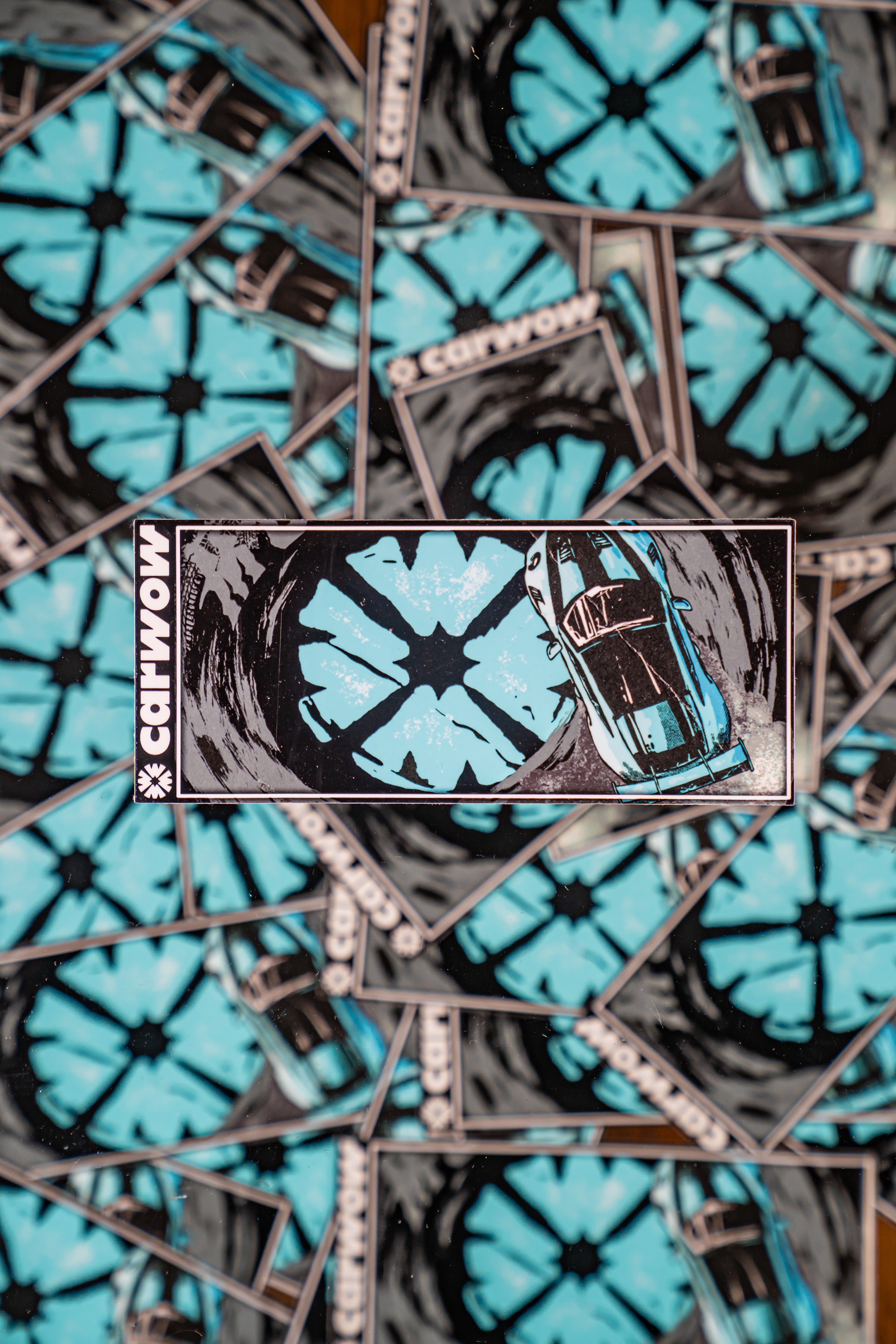 CARWOW DONUT SLAP STICKER