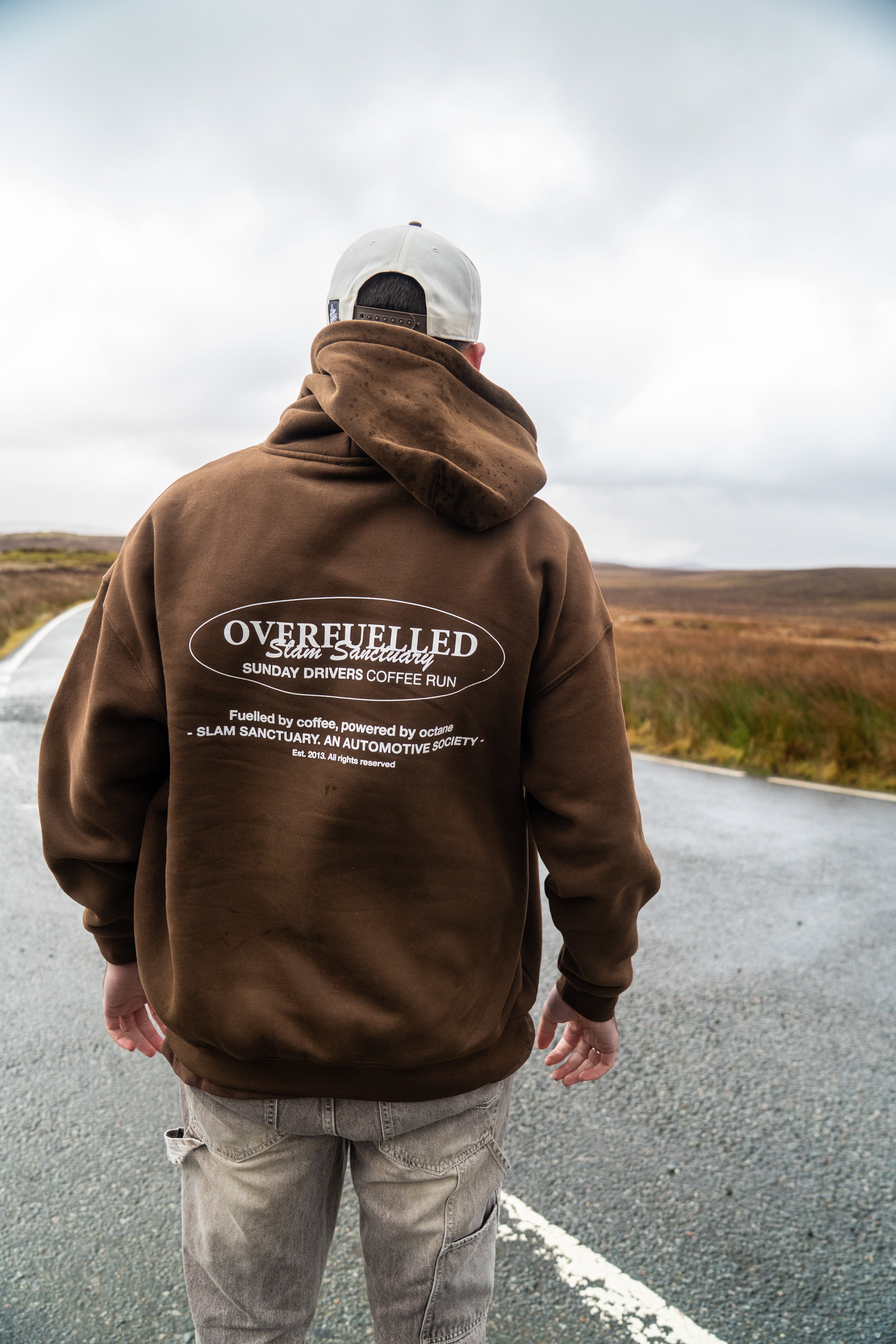 OVERFUELLED HOODIE - COFFEE