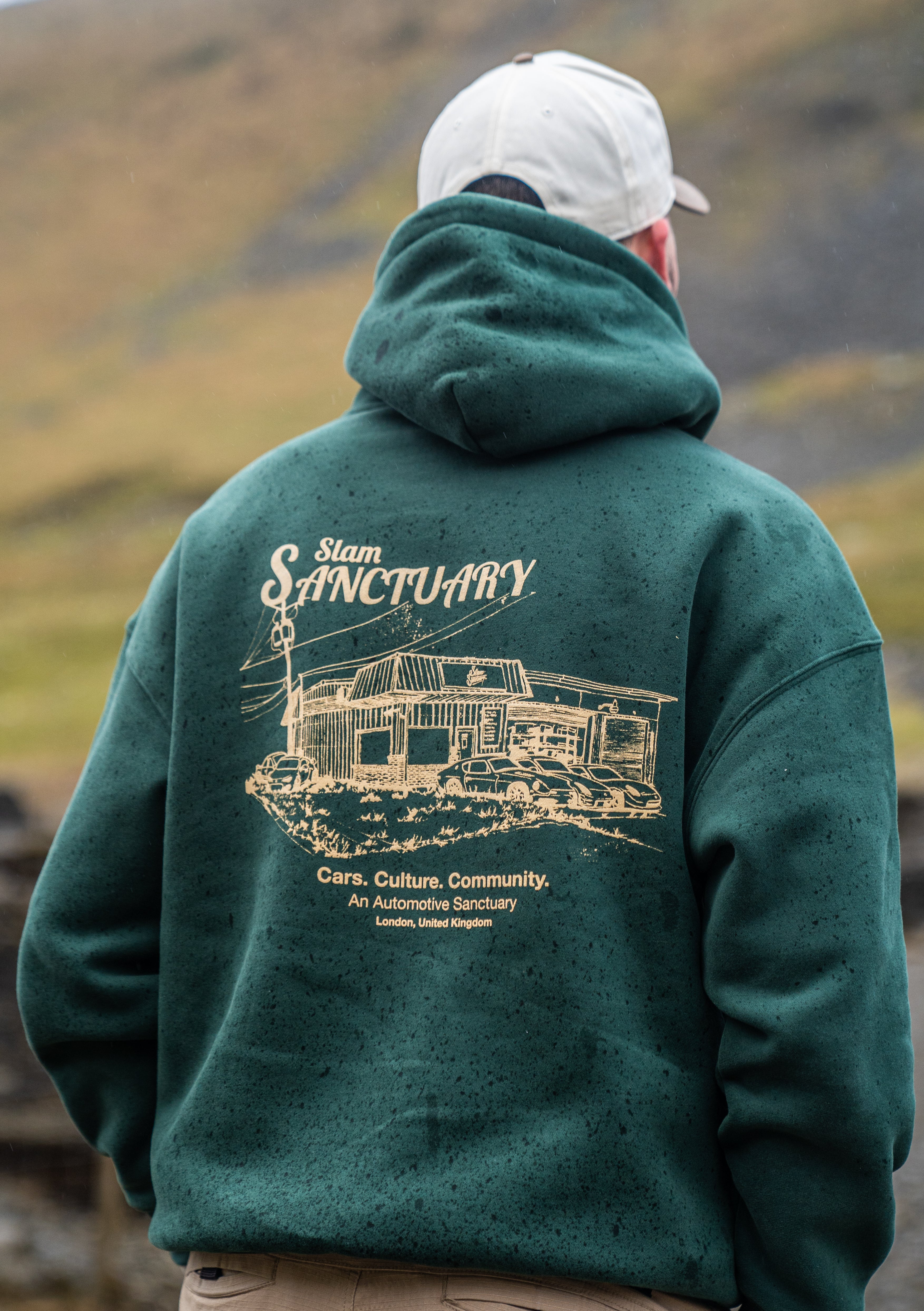 THE SANCTUARY HOODIE - DEEP JADE