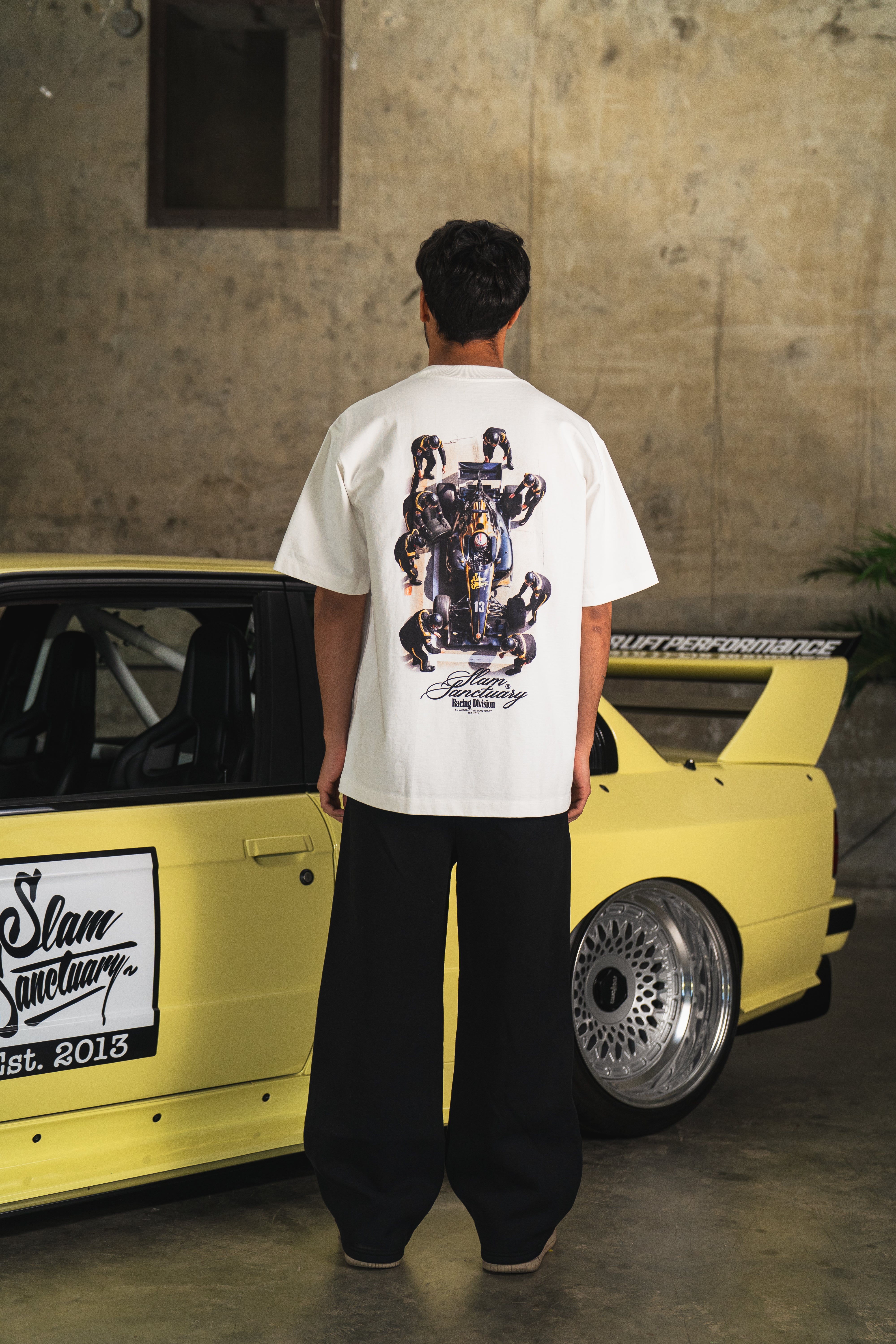 RACING DIVISION T-SHIRT - WHITE