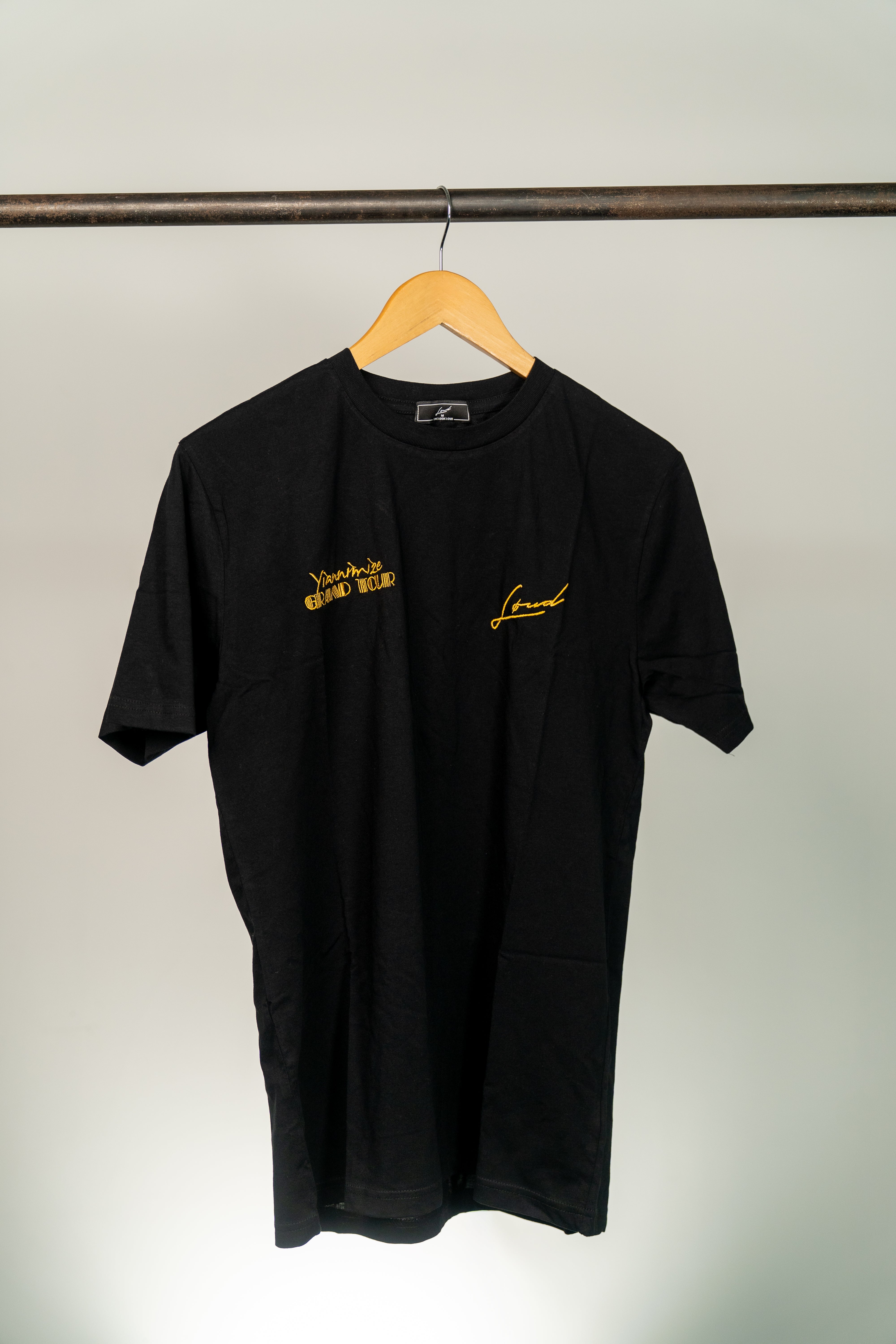 YIANNIMIZE GRAND TOUR T-SHIRT - BLACK