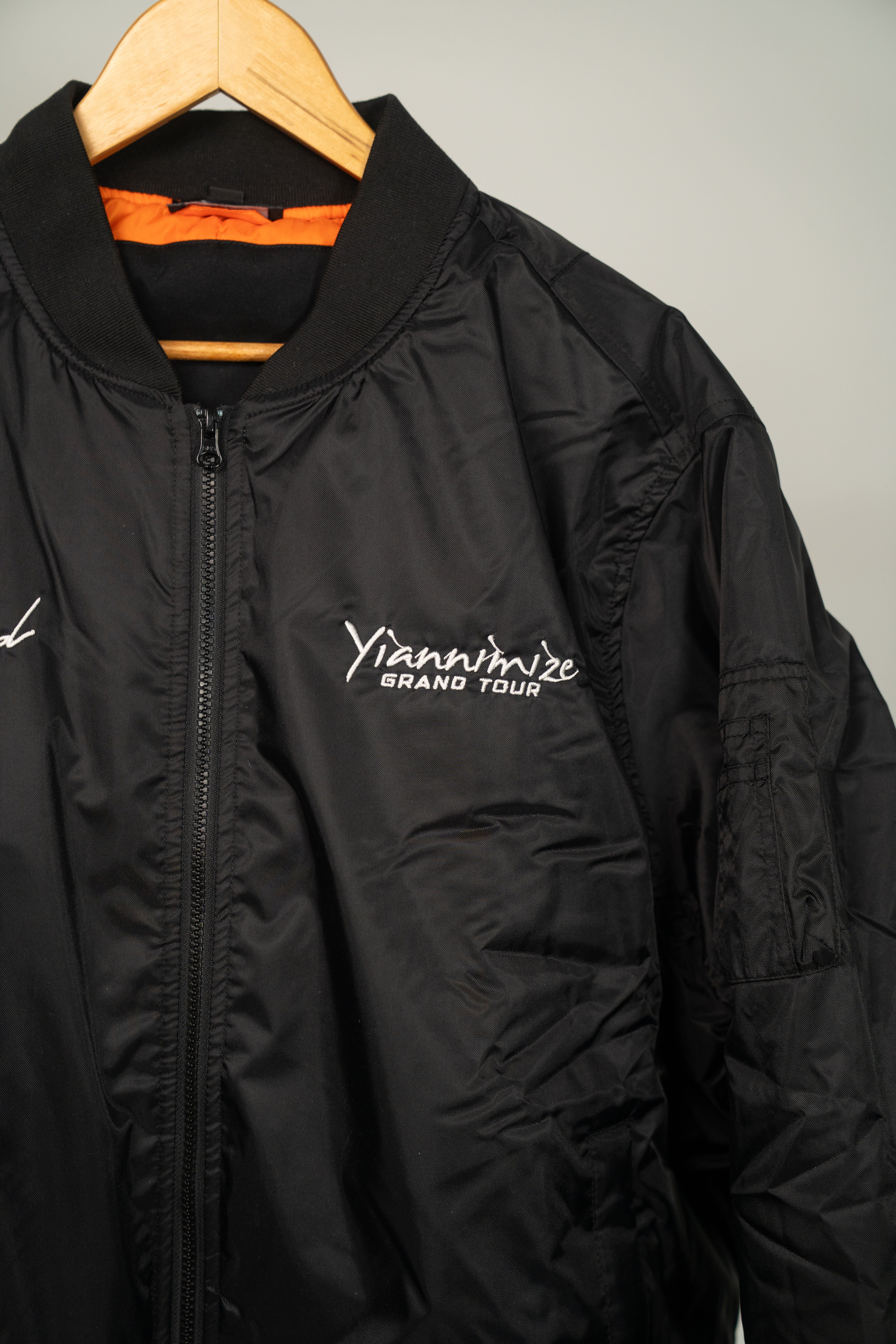 YIANNIMIZE GRAND TOUR BOMBER JACKET - BLACK