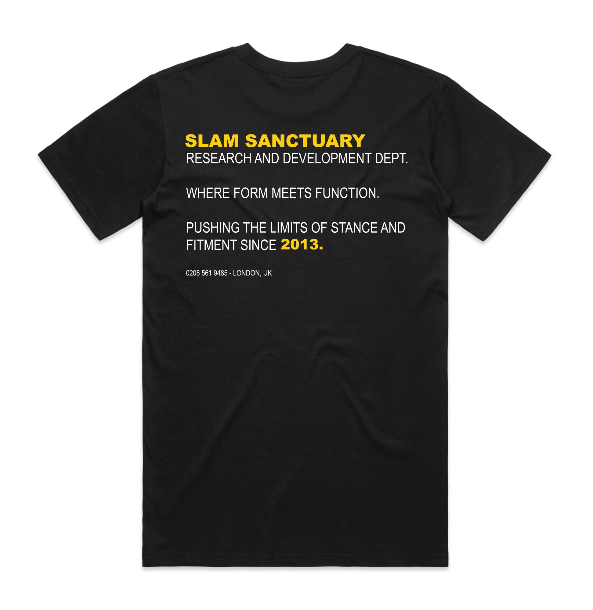 FORM MEETS FUNCTION T-SHIRT - BLACK
