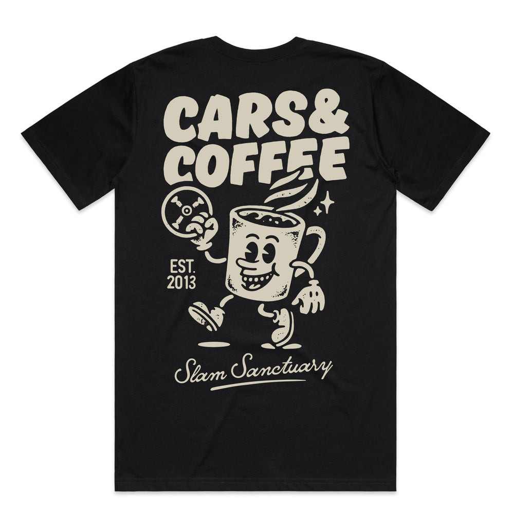 CARS & COFFEE HOODIE – Slam Sanctuary