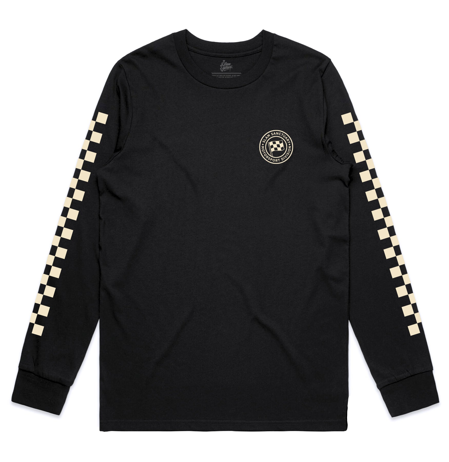 EMBLEM LONGSLEEVE T-SHIRT - BLACK