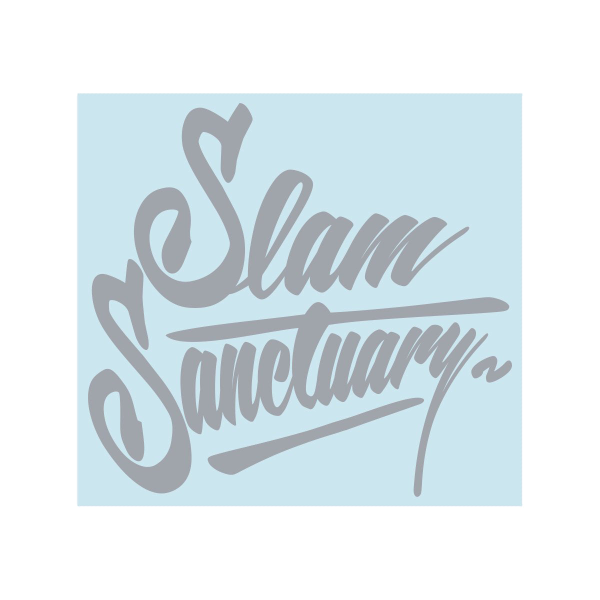 Logo Sticker - SILVER