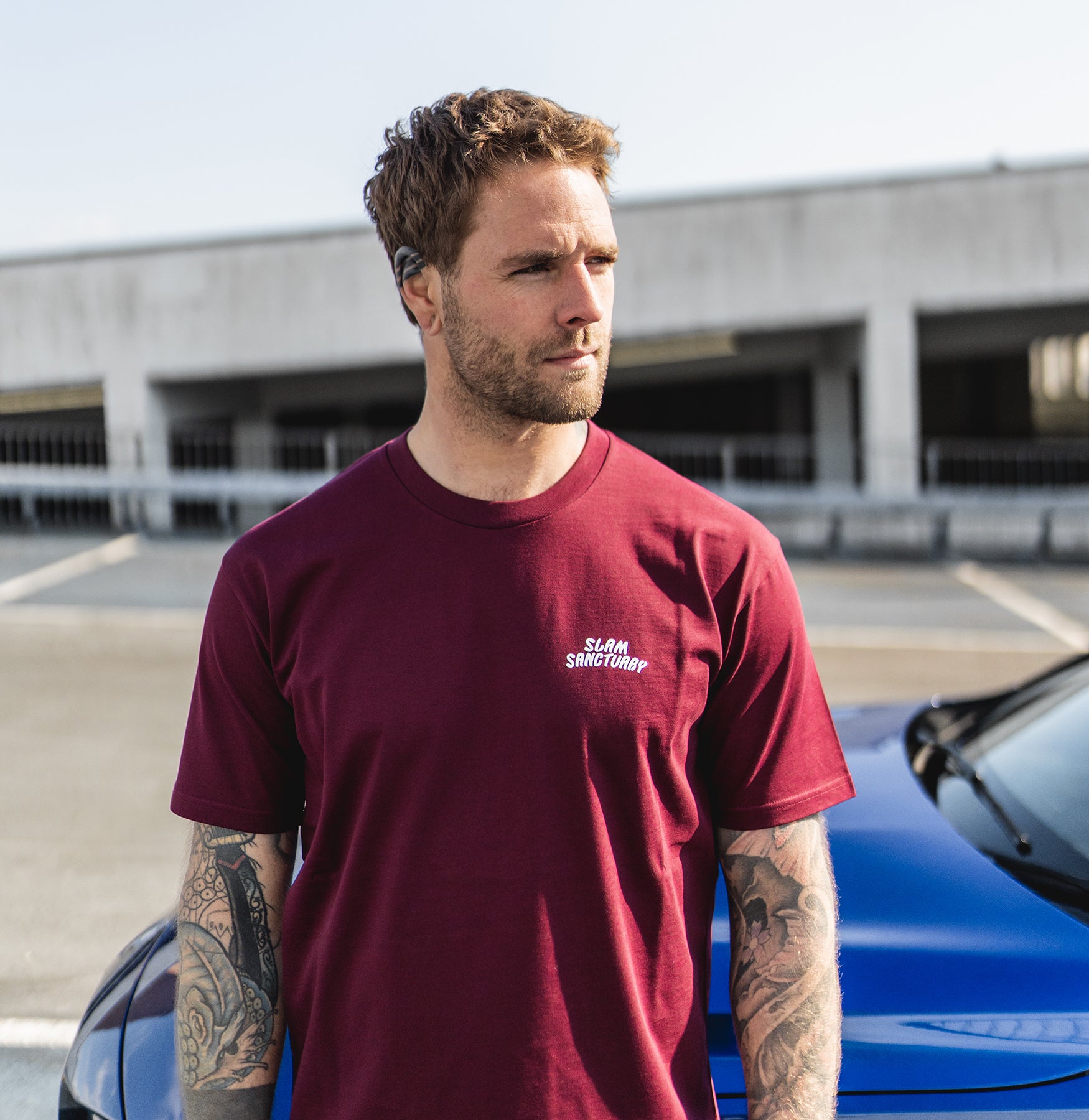 CORE T-SHIRT - BURGUNDY