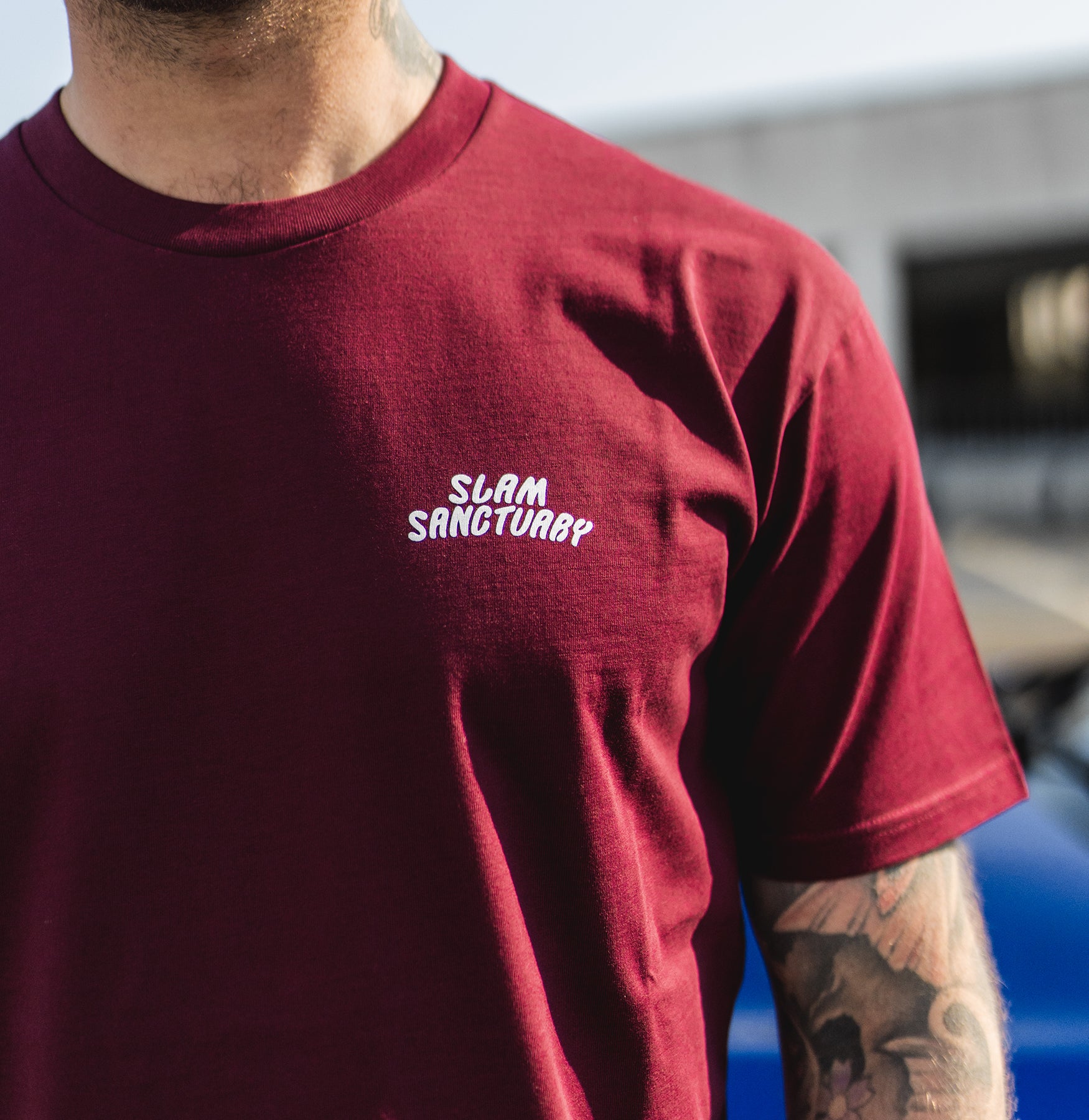 CORE T-SHIRT - BURGUNDY