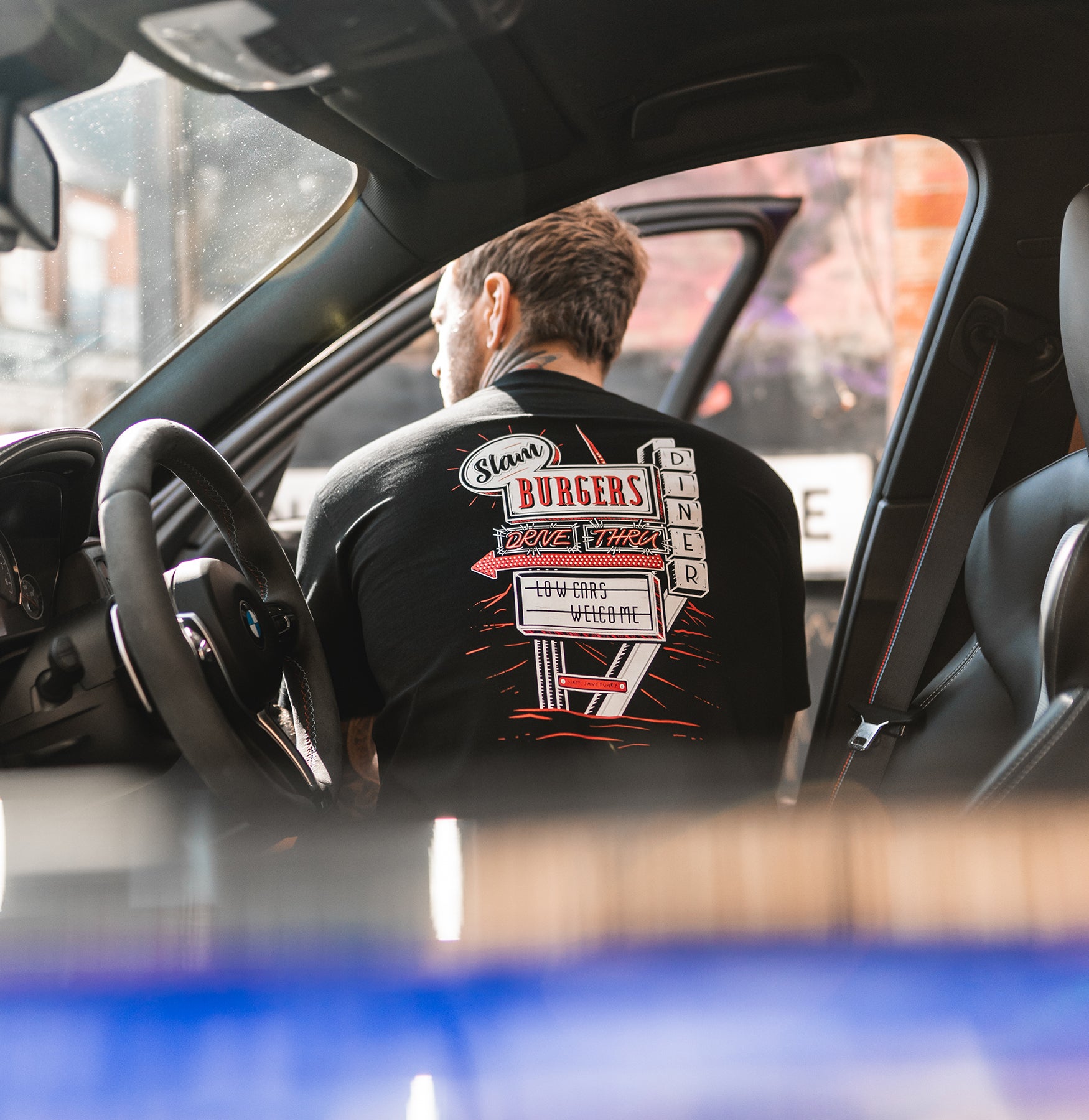 DRIVE-THRU T-SHIRT - BLACK