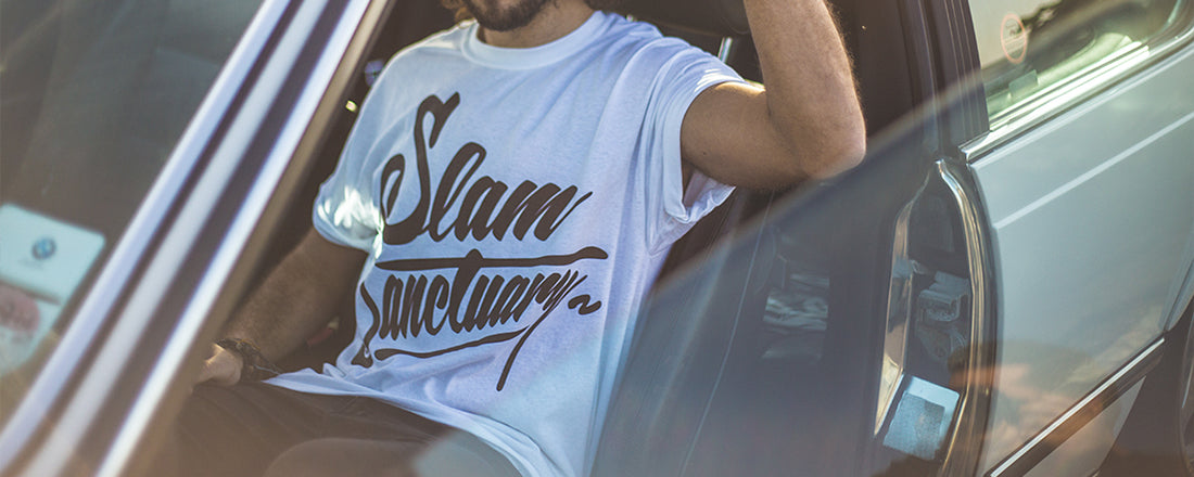 Slam Sanctuary 'Cursive' T-Shirt Launch