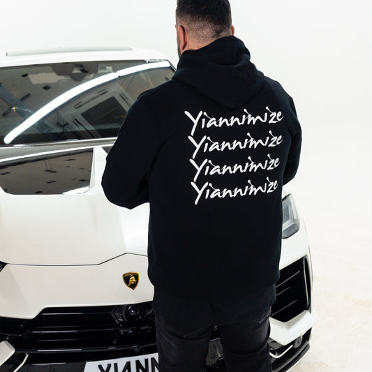 YIANNIMIZE HOODIE - BLACK