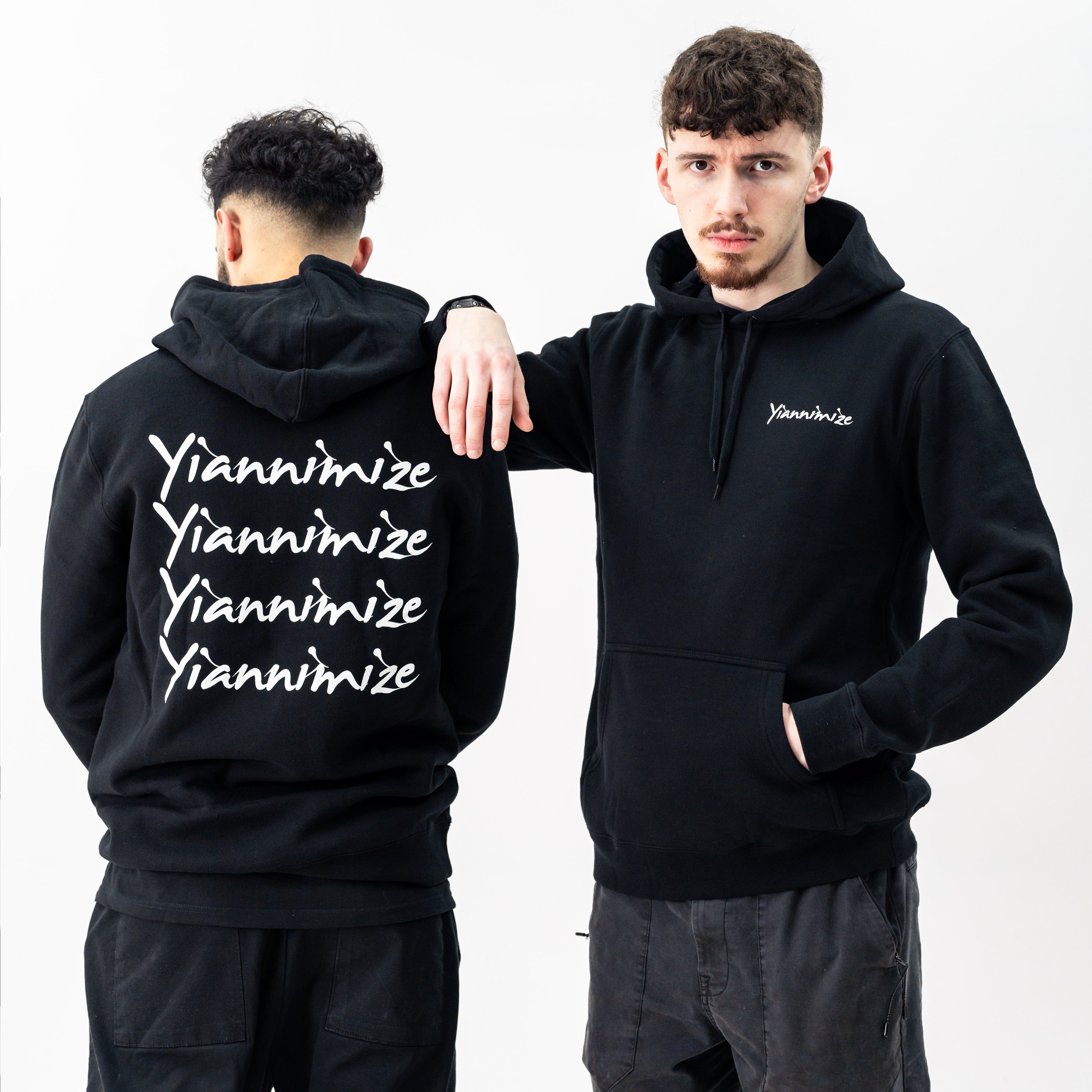 YIANNIMIZE HOODIE - BLACK