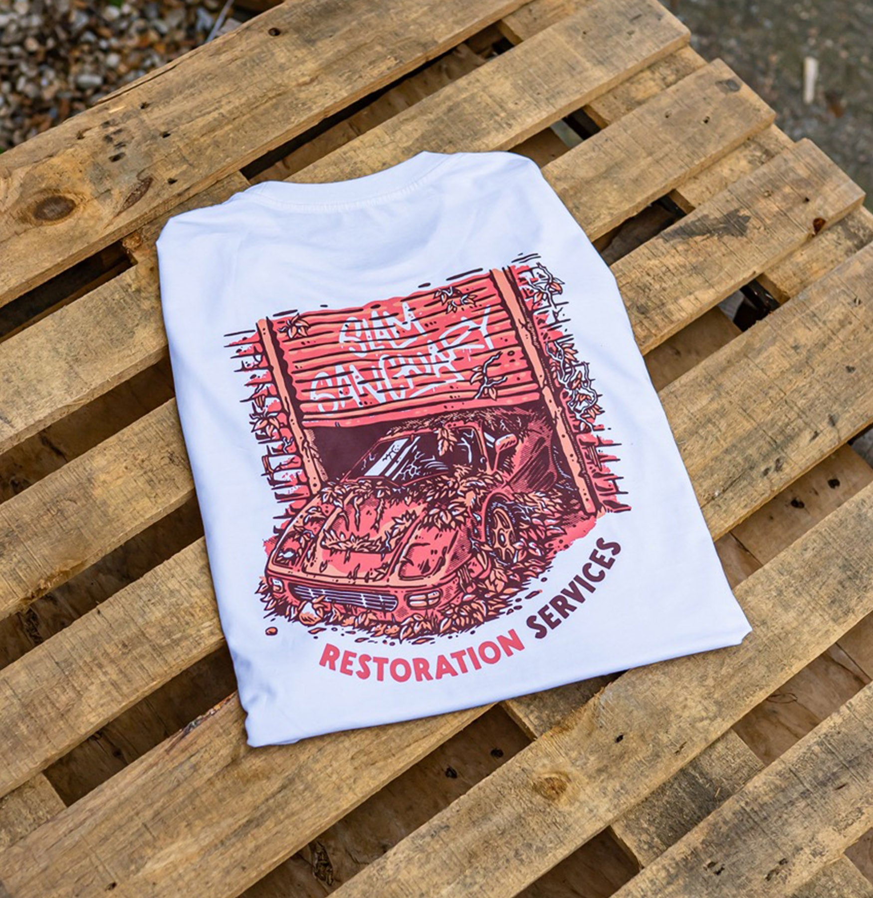 RESTORATIONS T-SHIRT - WHITE