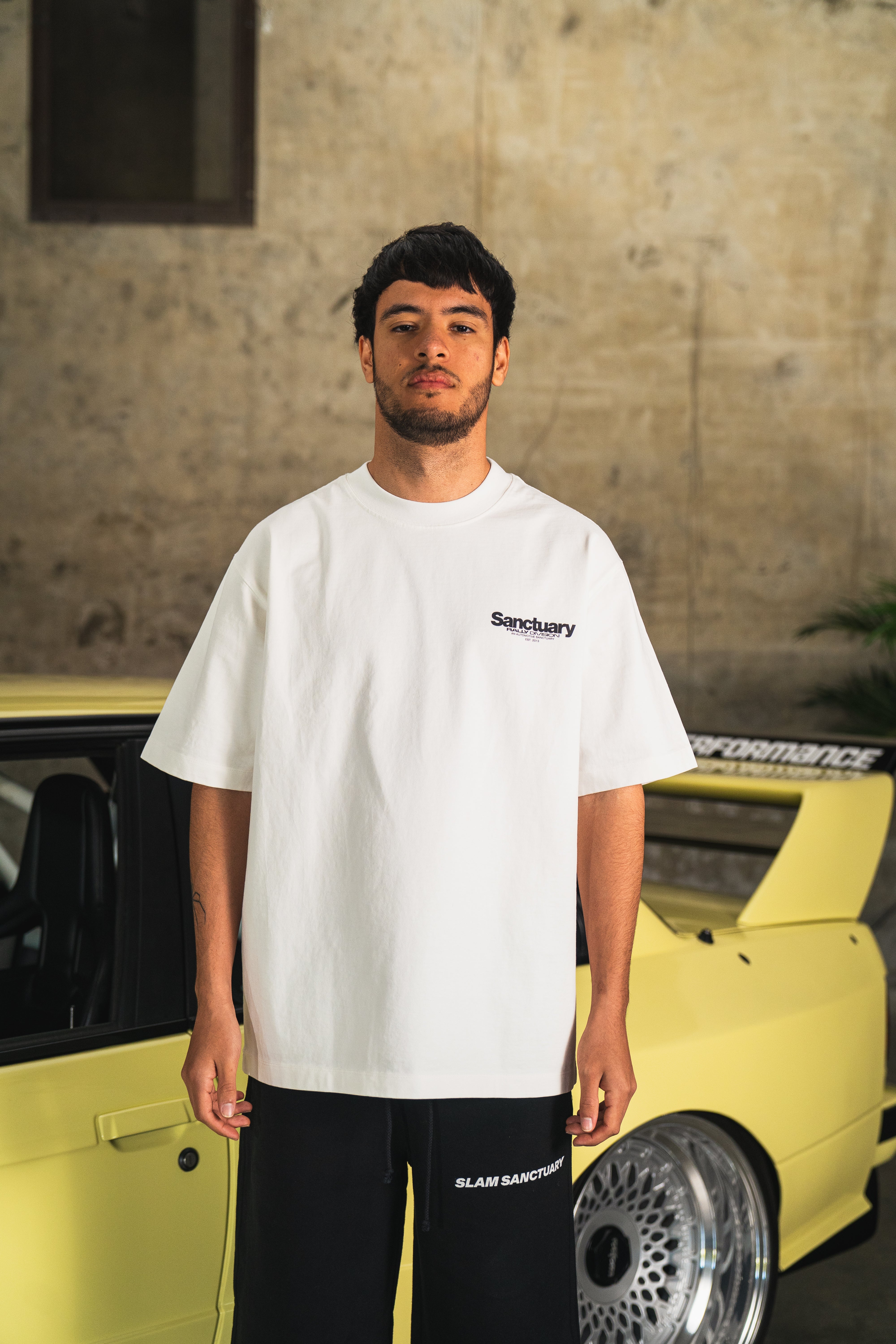 RALLY DIVISION T-SHIRT - WHITE