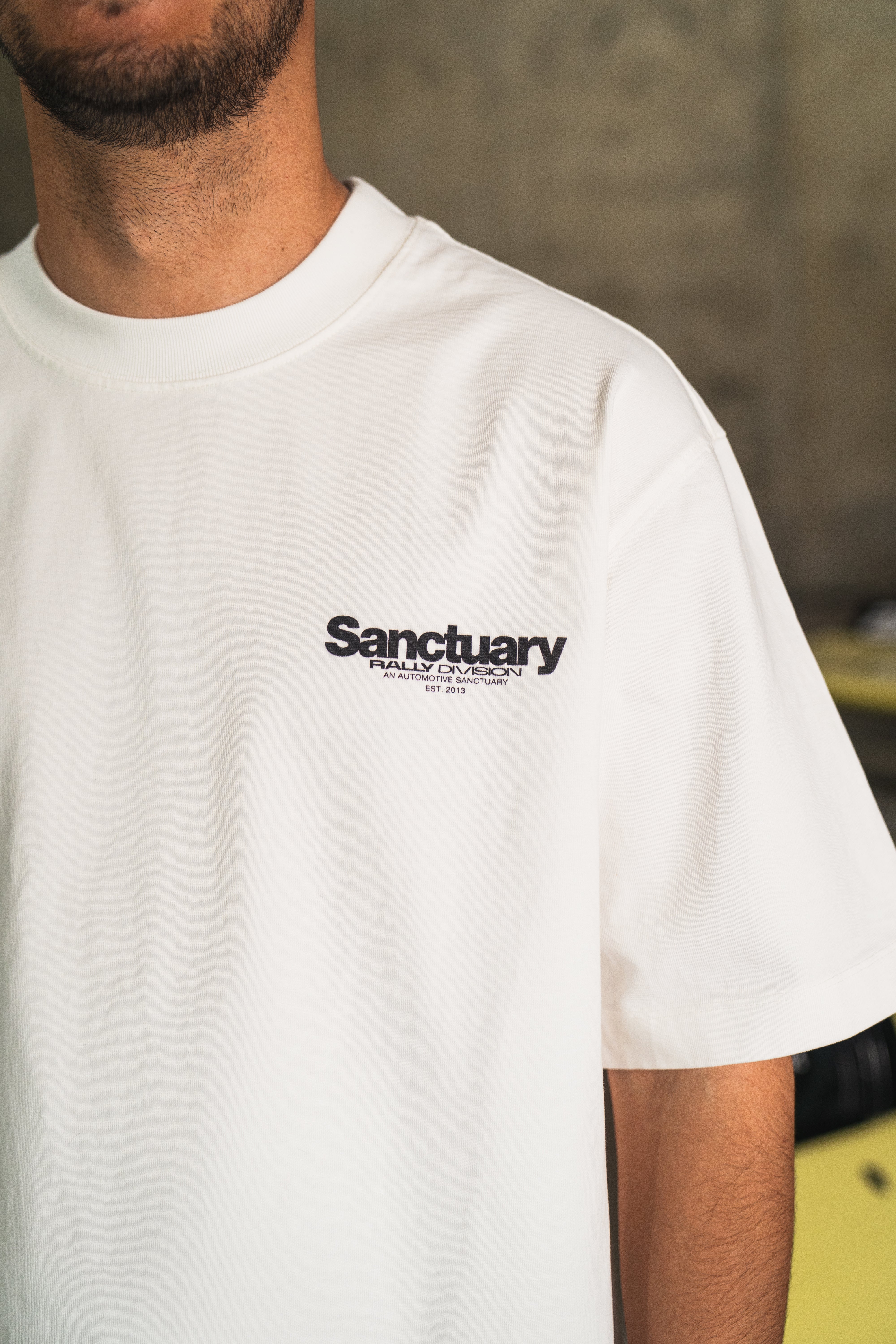 RALLY DIVISION T-SHIRT - WHITE