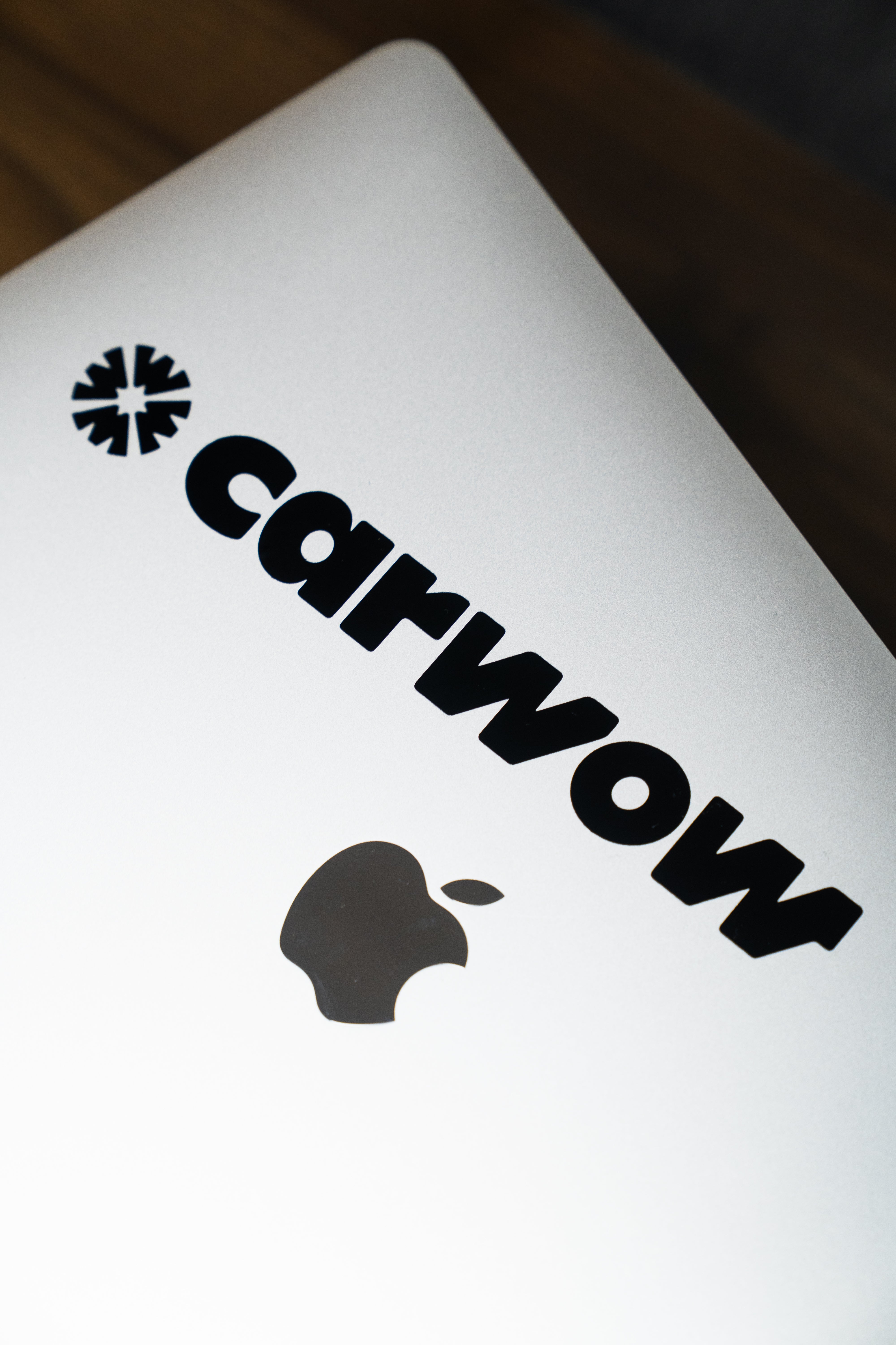 CARWOW LOGO STICKER - BLACK
