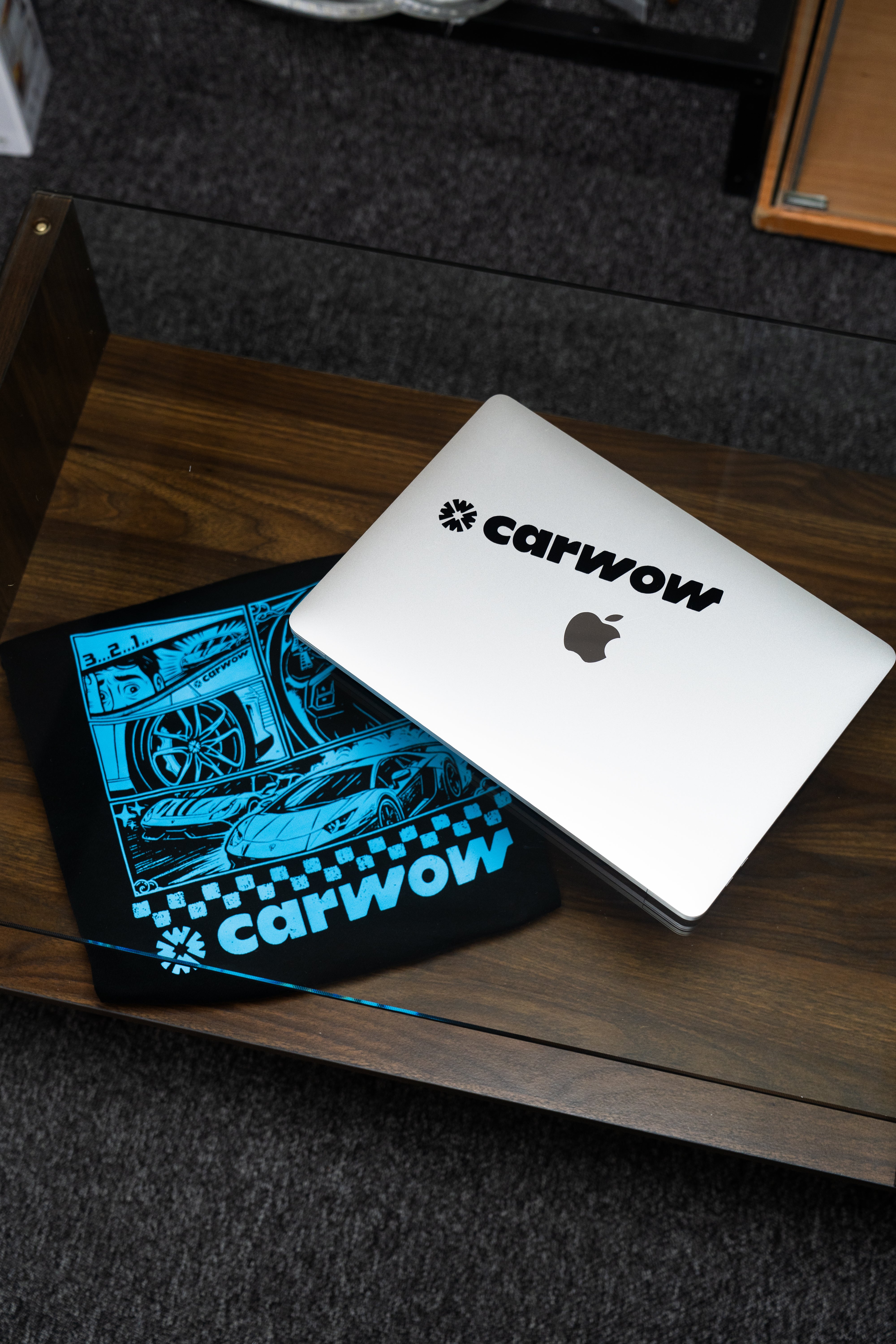 CARWOW LOGO STICKER - BLACK