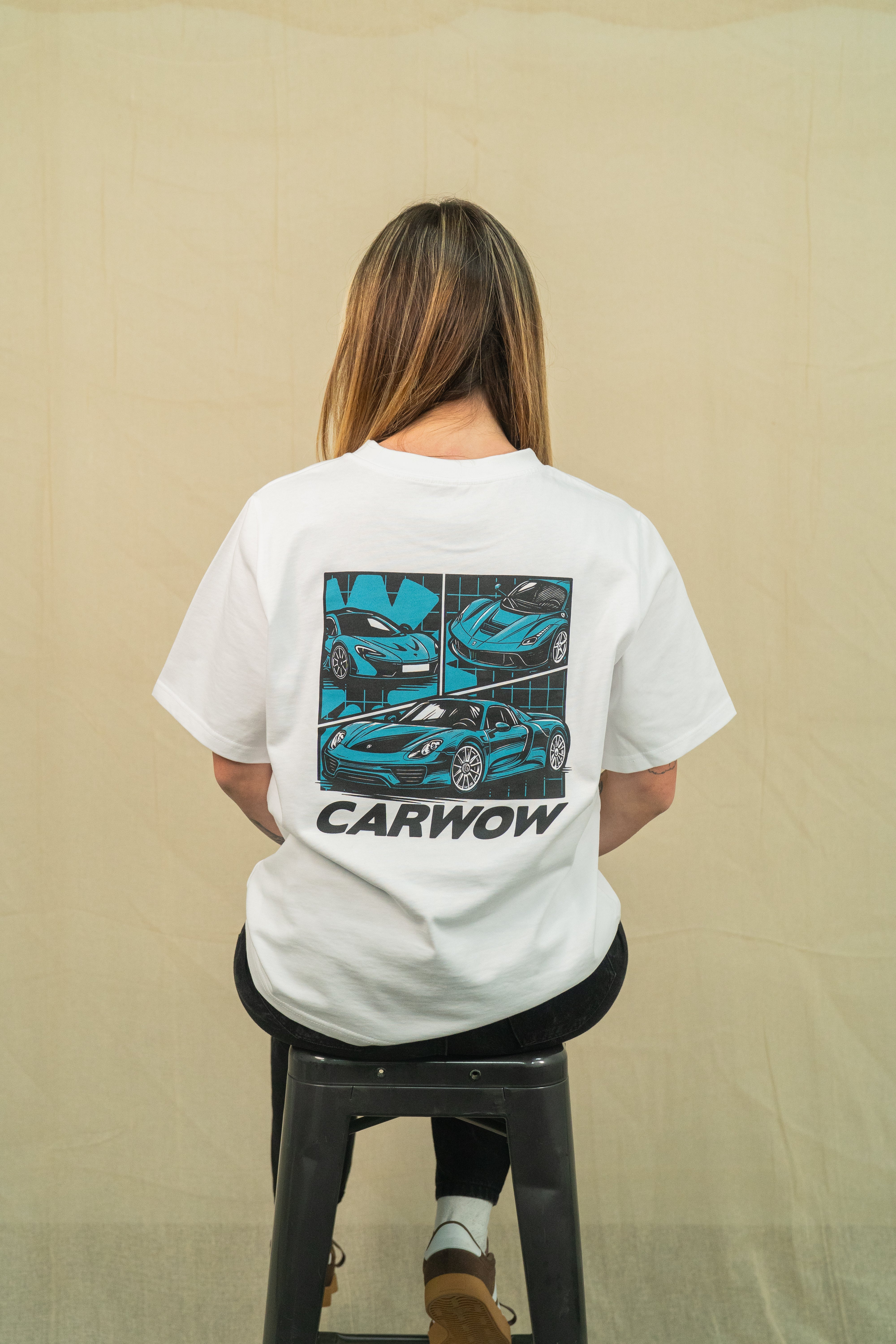 BIG THREE T-SHIRT - WHITE