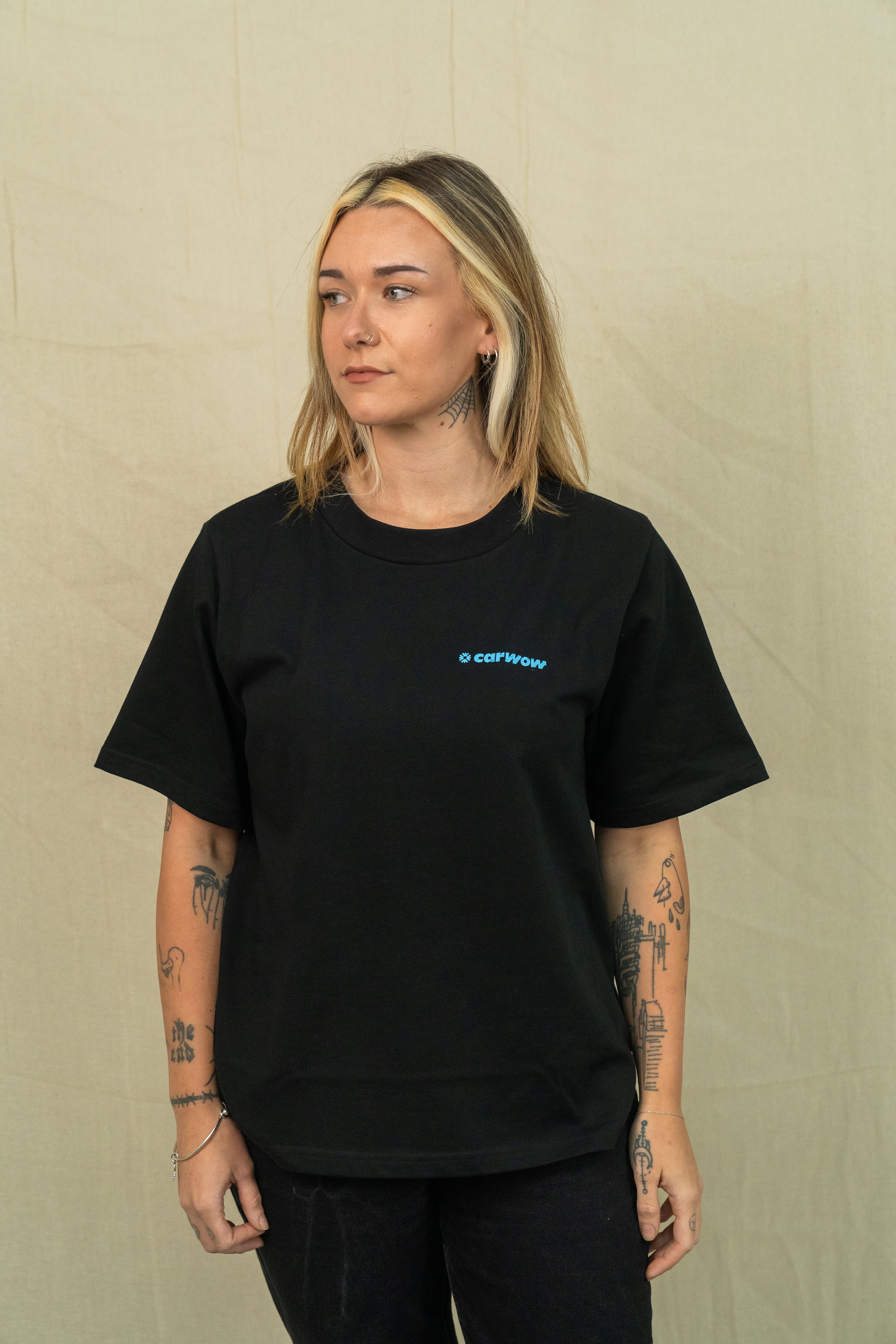 1/4 MILE MASTERS T-SHIRT - BLACK