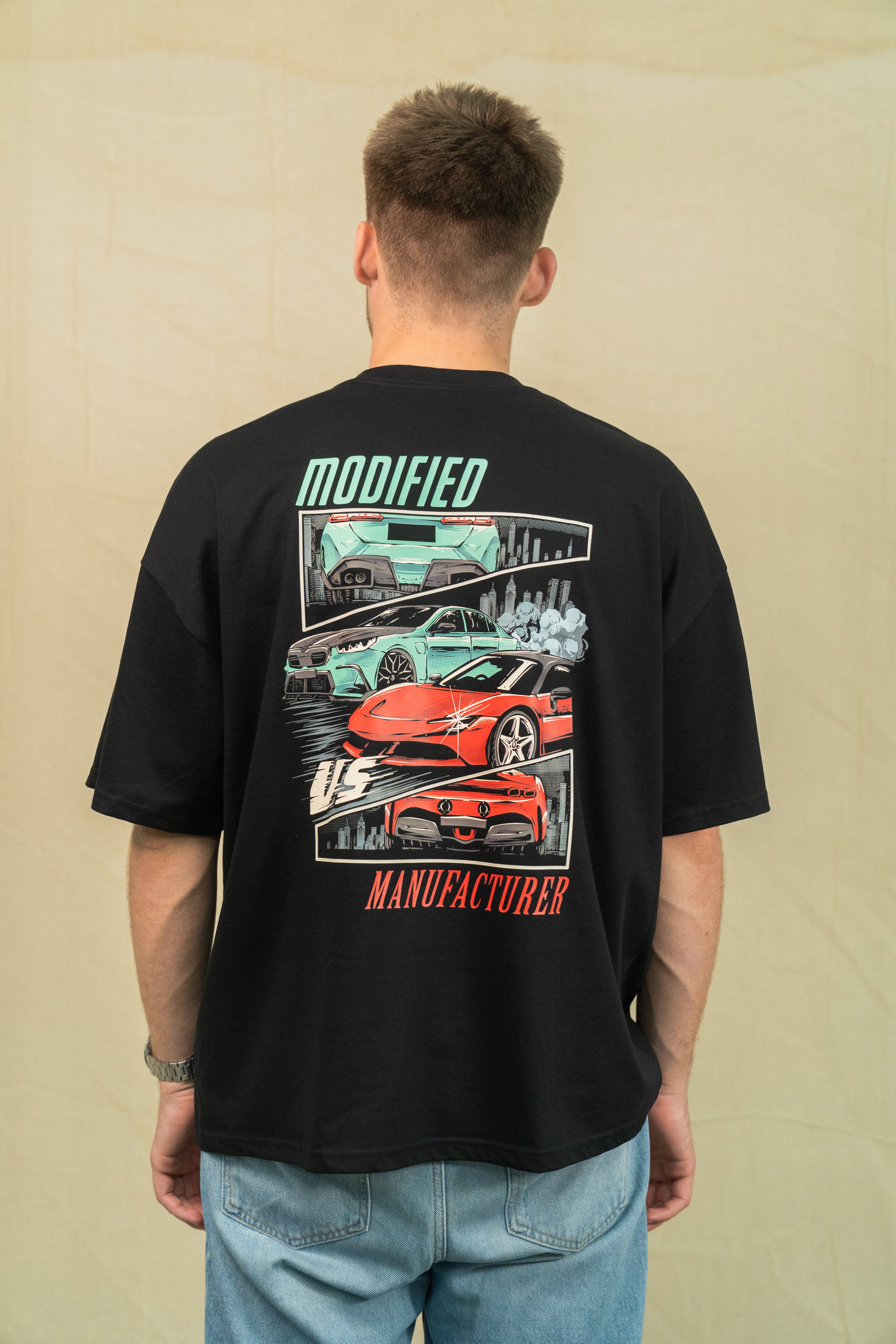 CARWOW BUILT VS BOUGHT T-SHIRT - BLACK