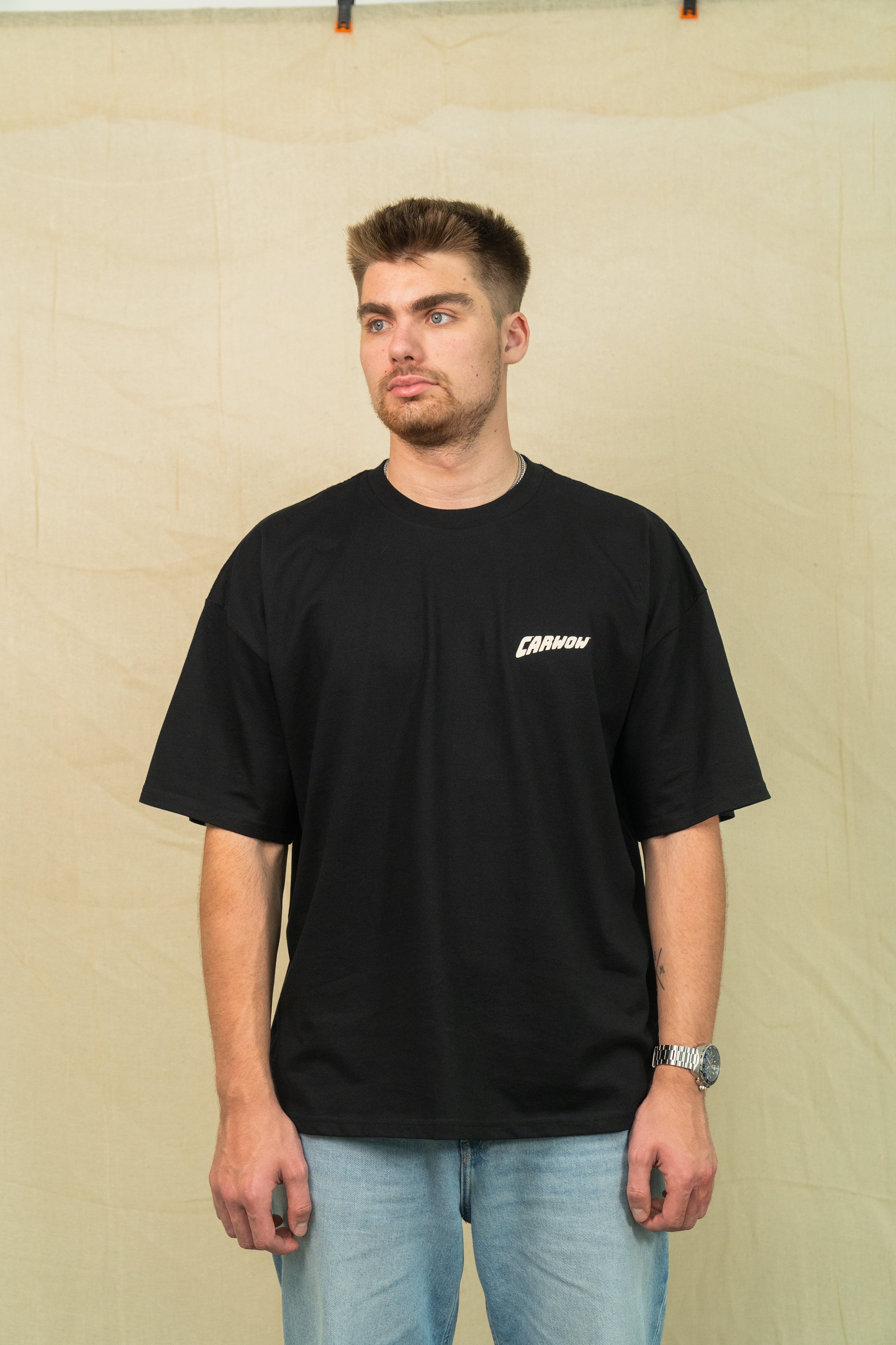 CARWOW BUILT VS BOUGHT T-SHIRT - BLACK