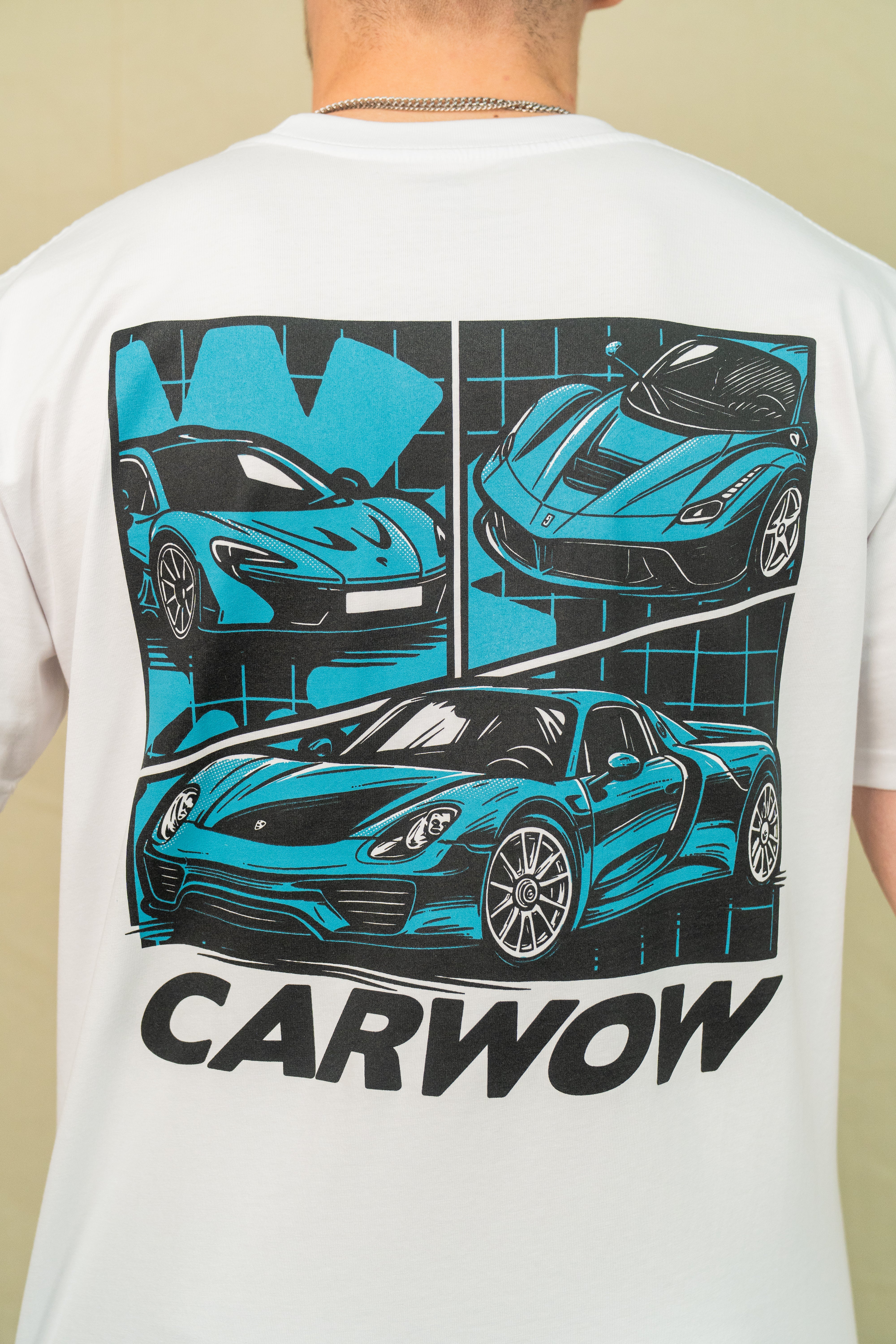 BIG THREE T-SHIRT - WHITE