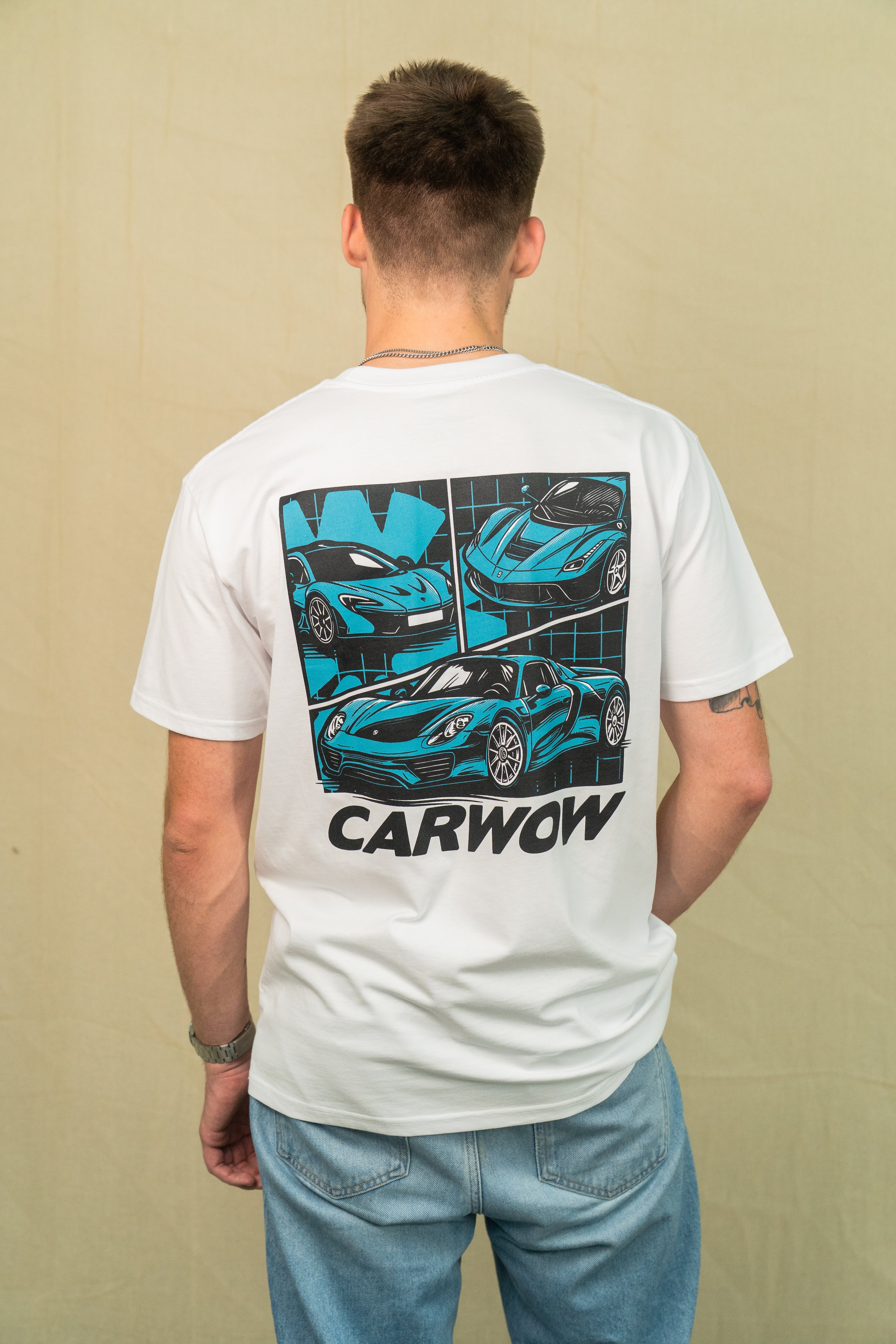 BIG THREE T-SHIRT - WHITE
