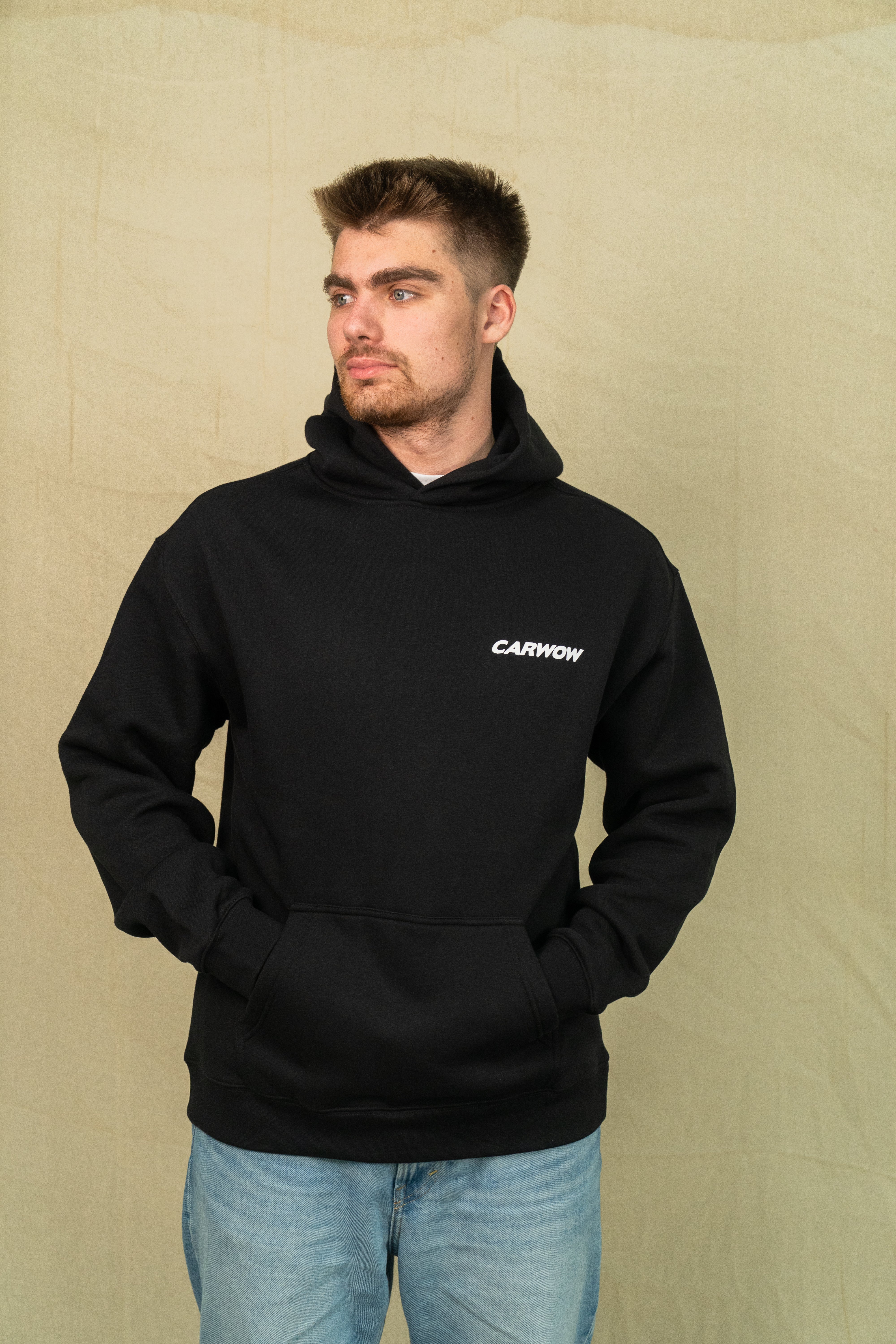BIG THREE HOODIE - BLACK