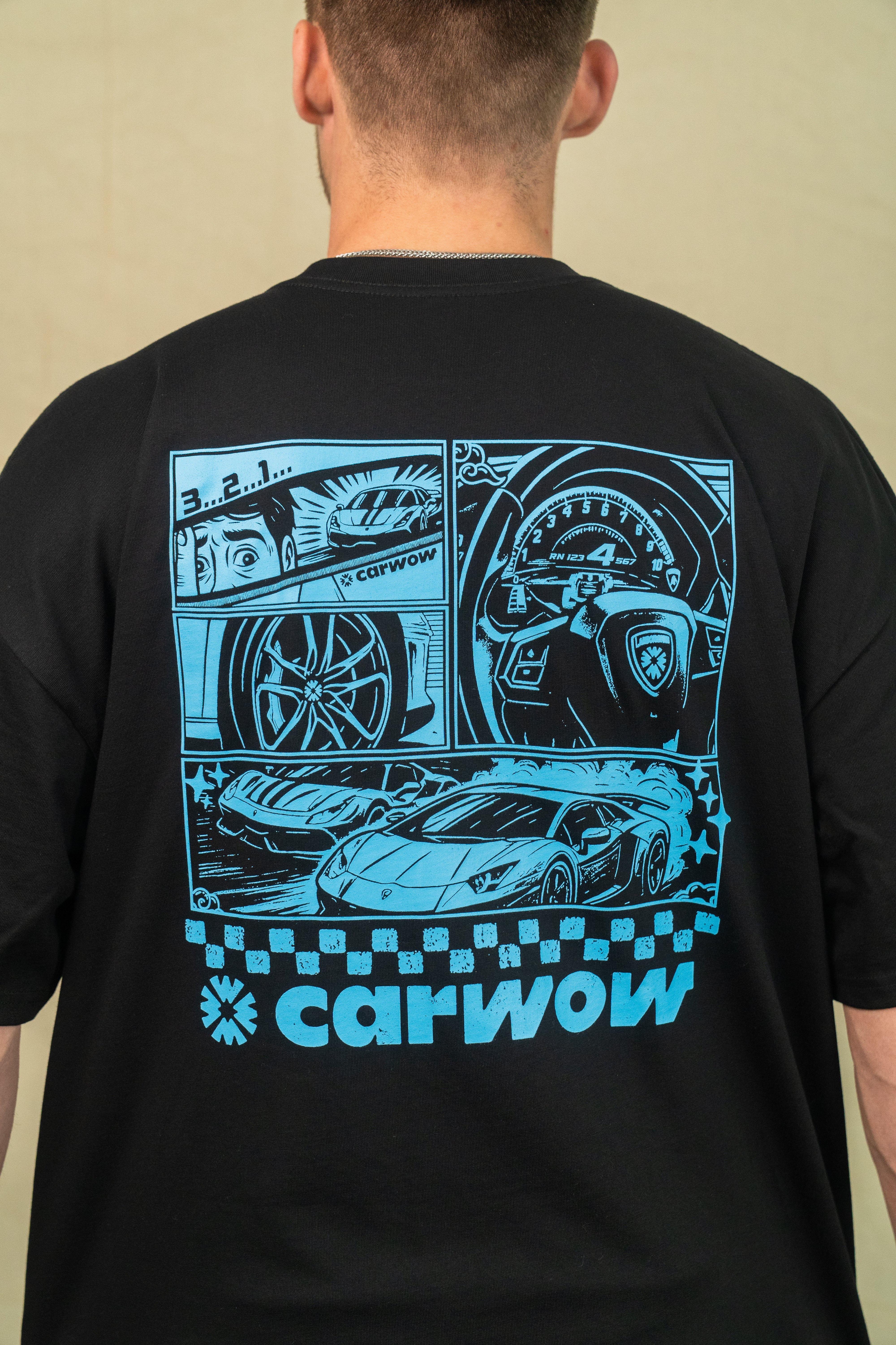1/4 MILE MASTERS T-SHIRT - BLACK