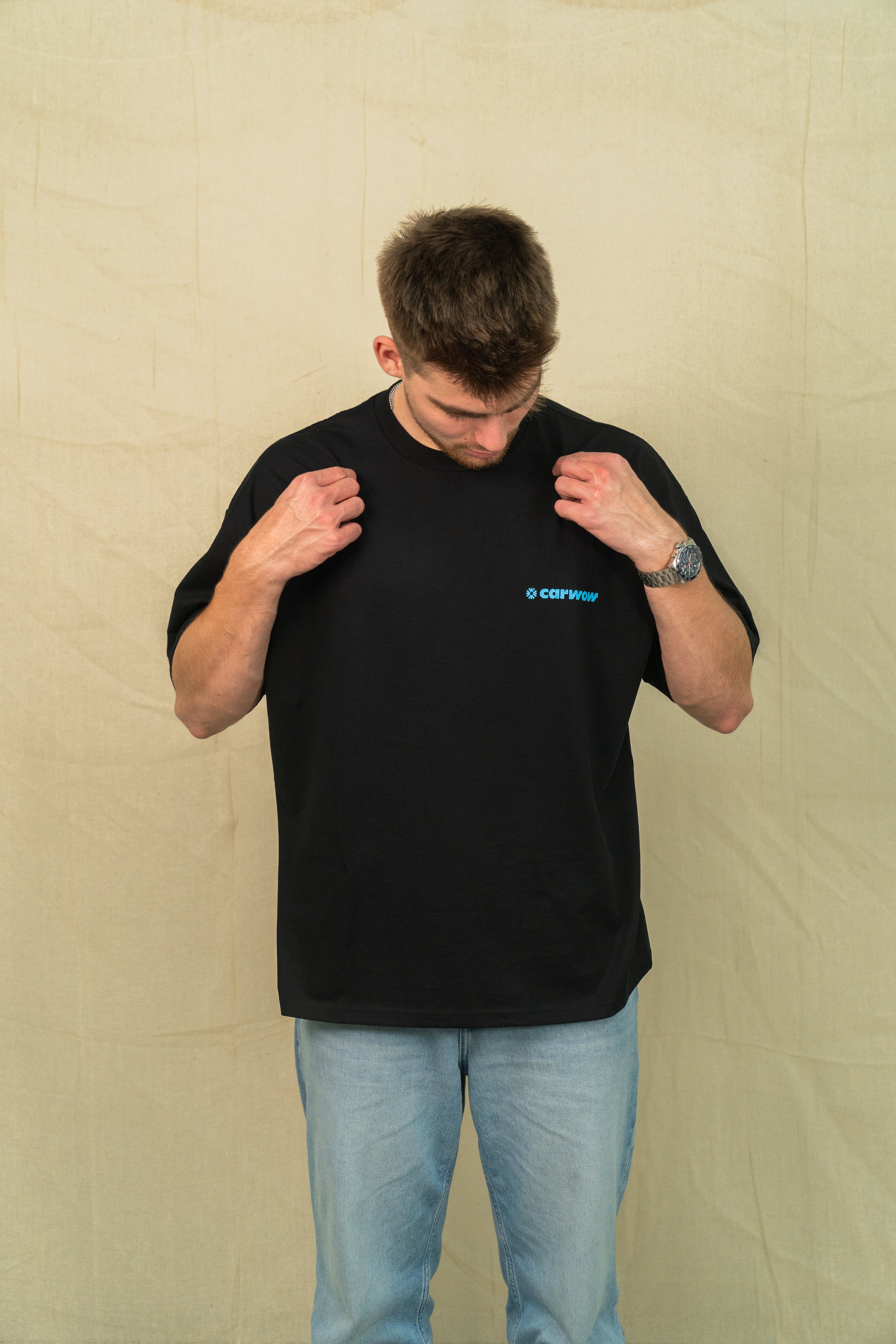 1/4 MILE MASTERS T-SHIRT - BLACK