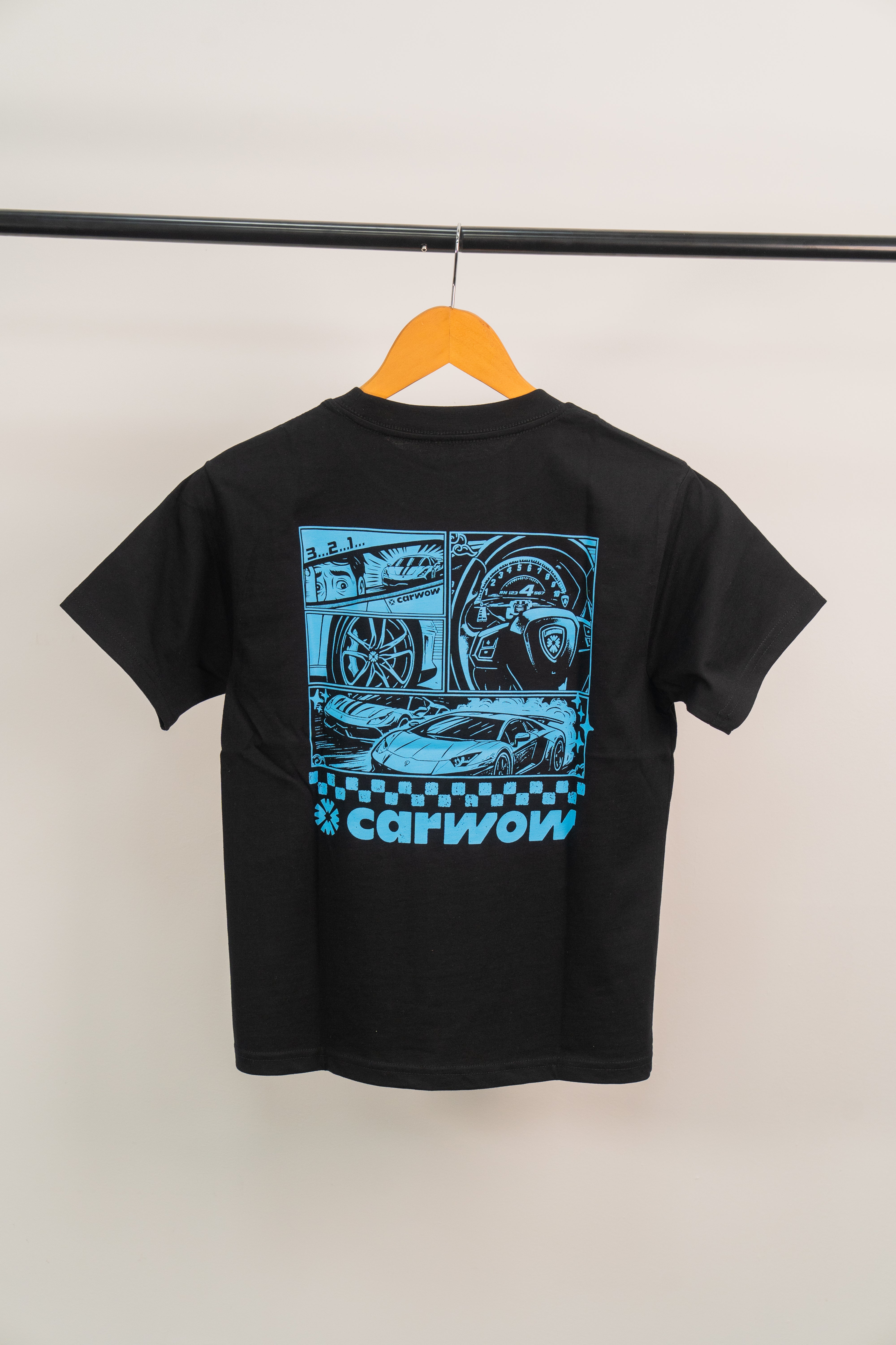 1/4 MILE MASTERS T-SHIRT - BLACK (KIDS)