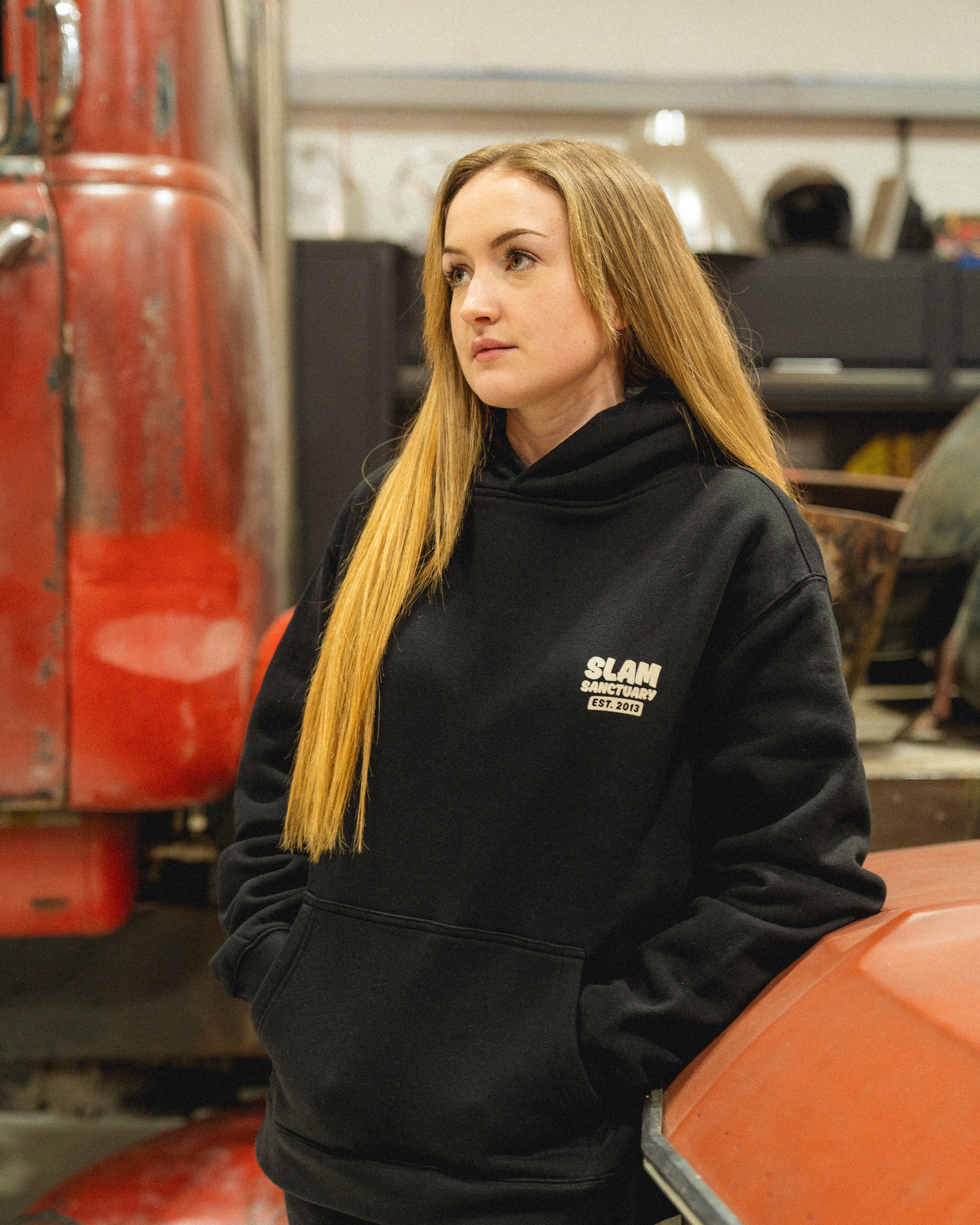 CARS & COFFEE HOODIE - BLACK