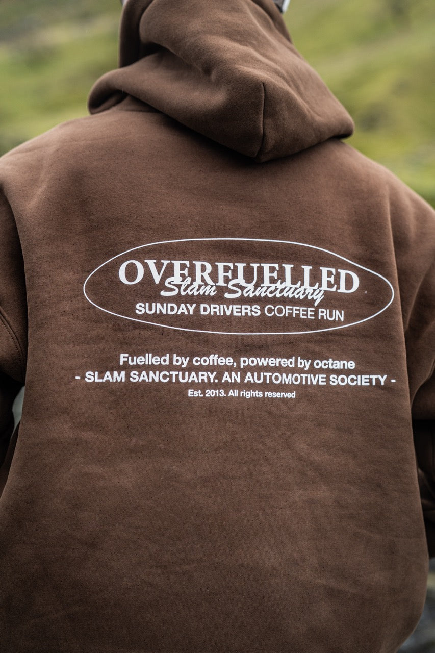 OVERFUELLED HOODIE - COFFEE