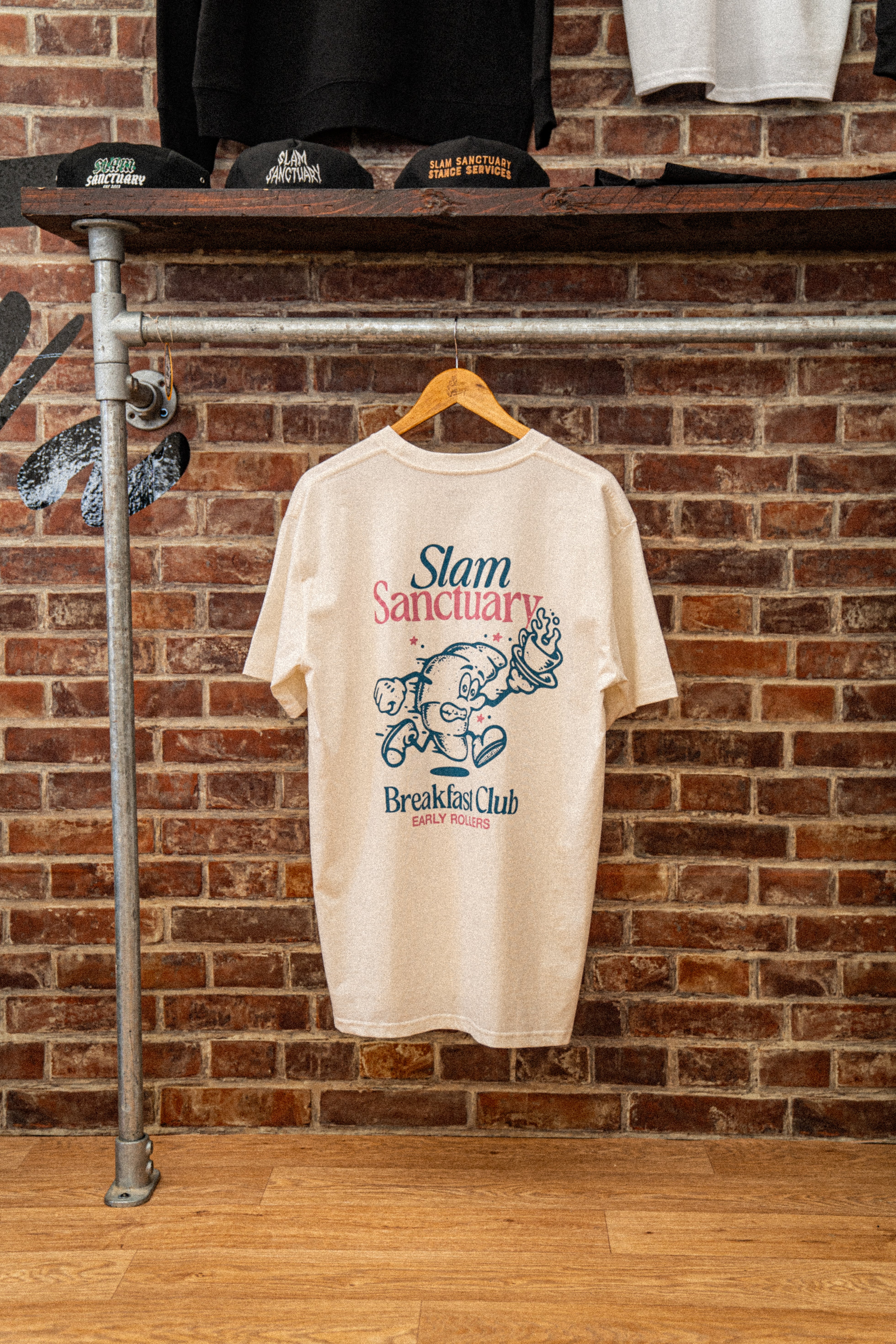 BREAKFAST CLUB T-SHIRT - NATURAL