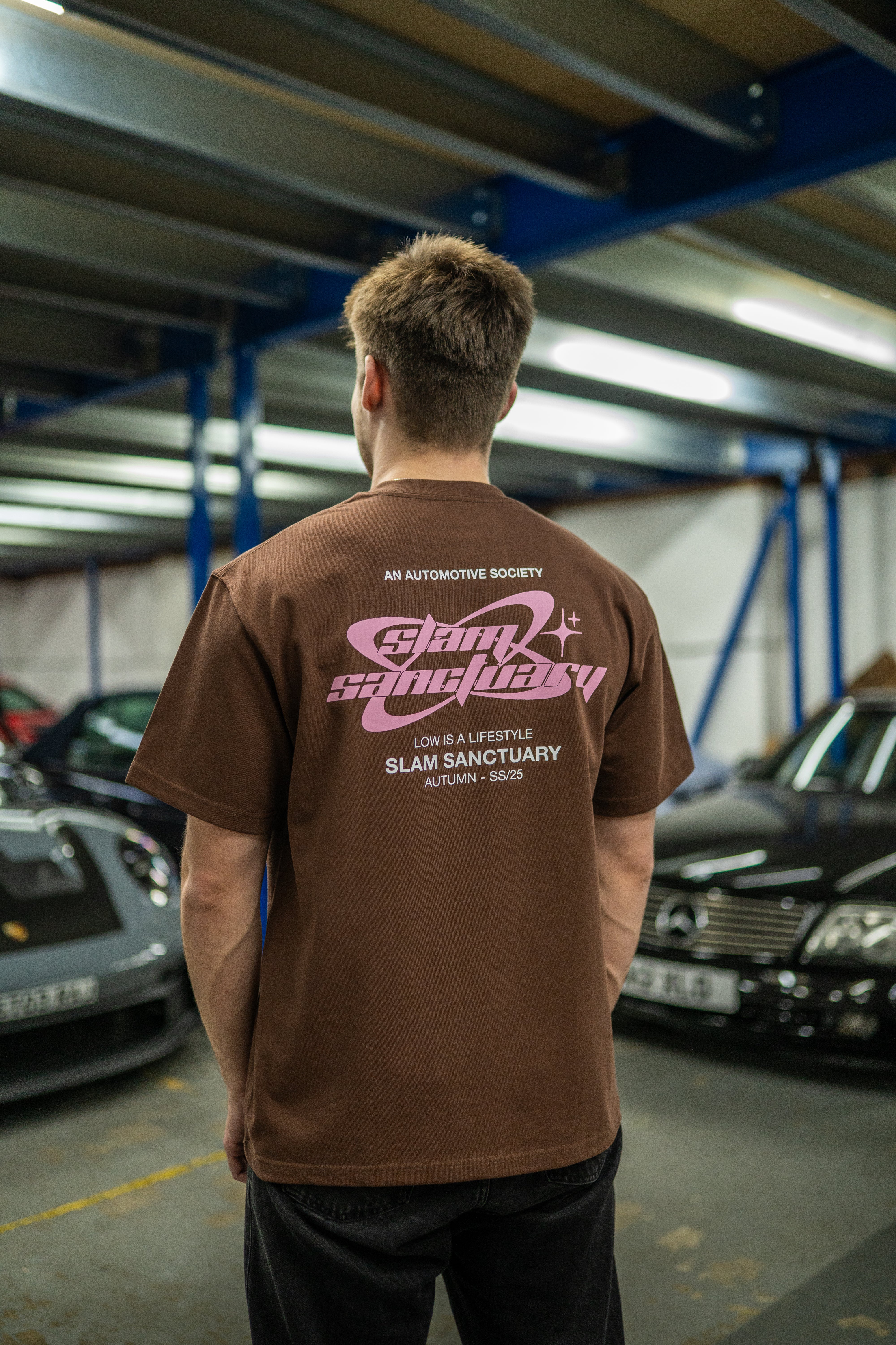 LOW LIFESTYLE T-SHIRT - COFFEE