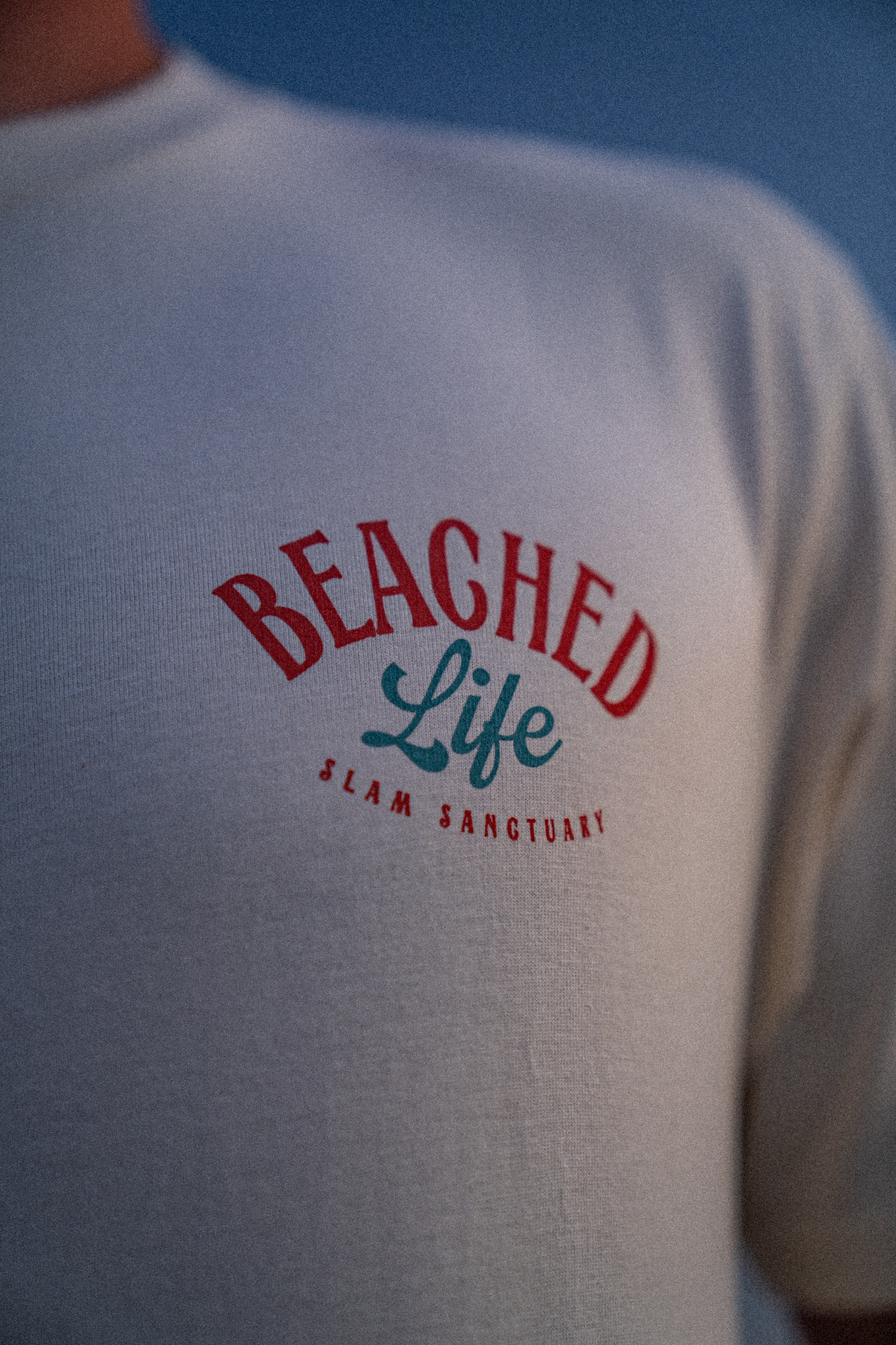 BEACHED LIFE T-SHIRT - ECRU