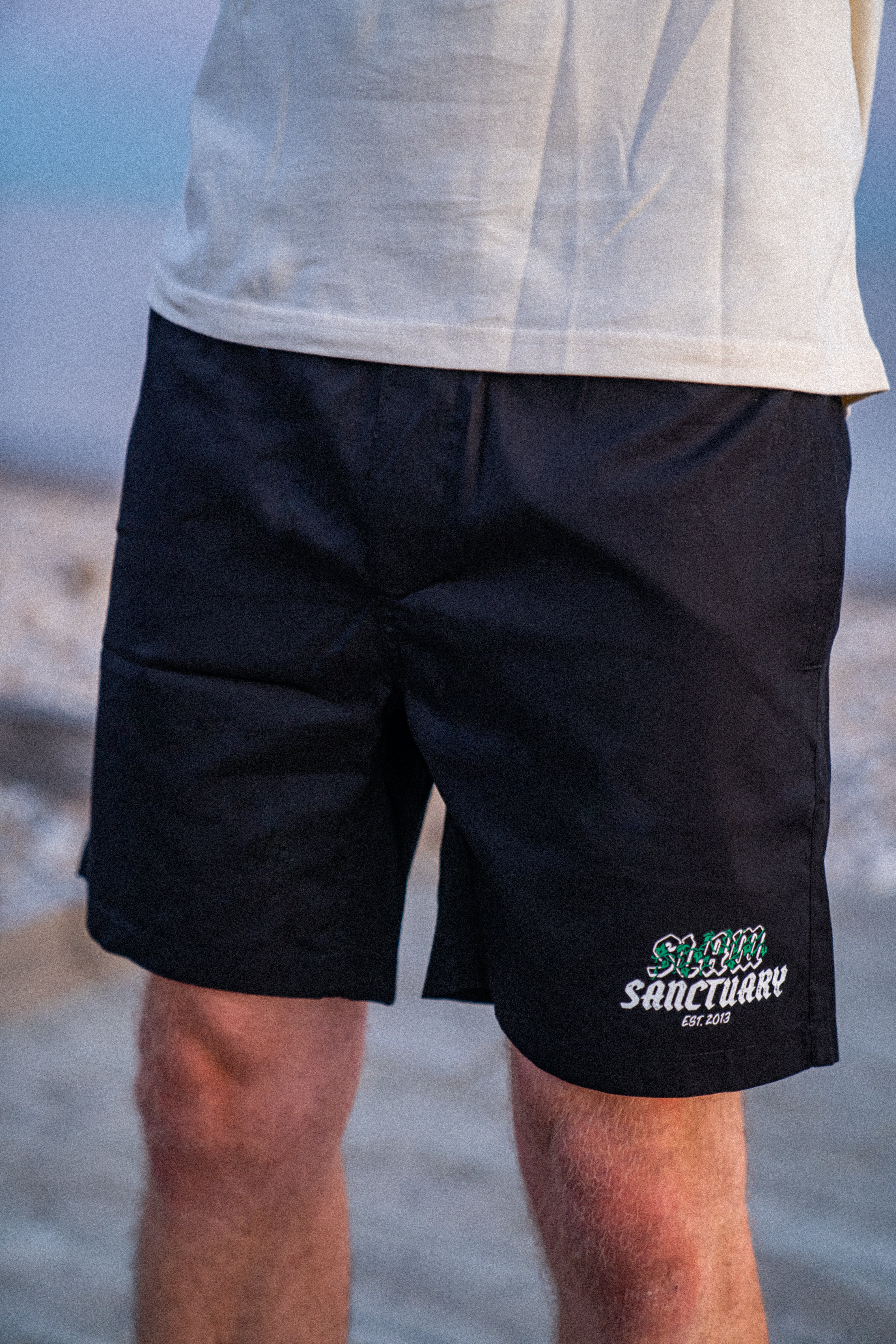 BEACH SHORTS - BLACK
