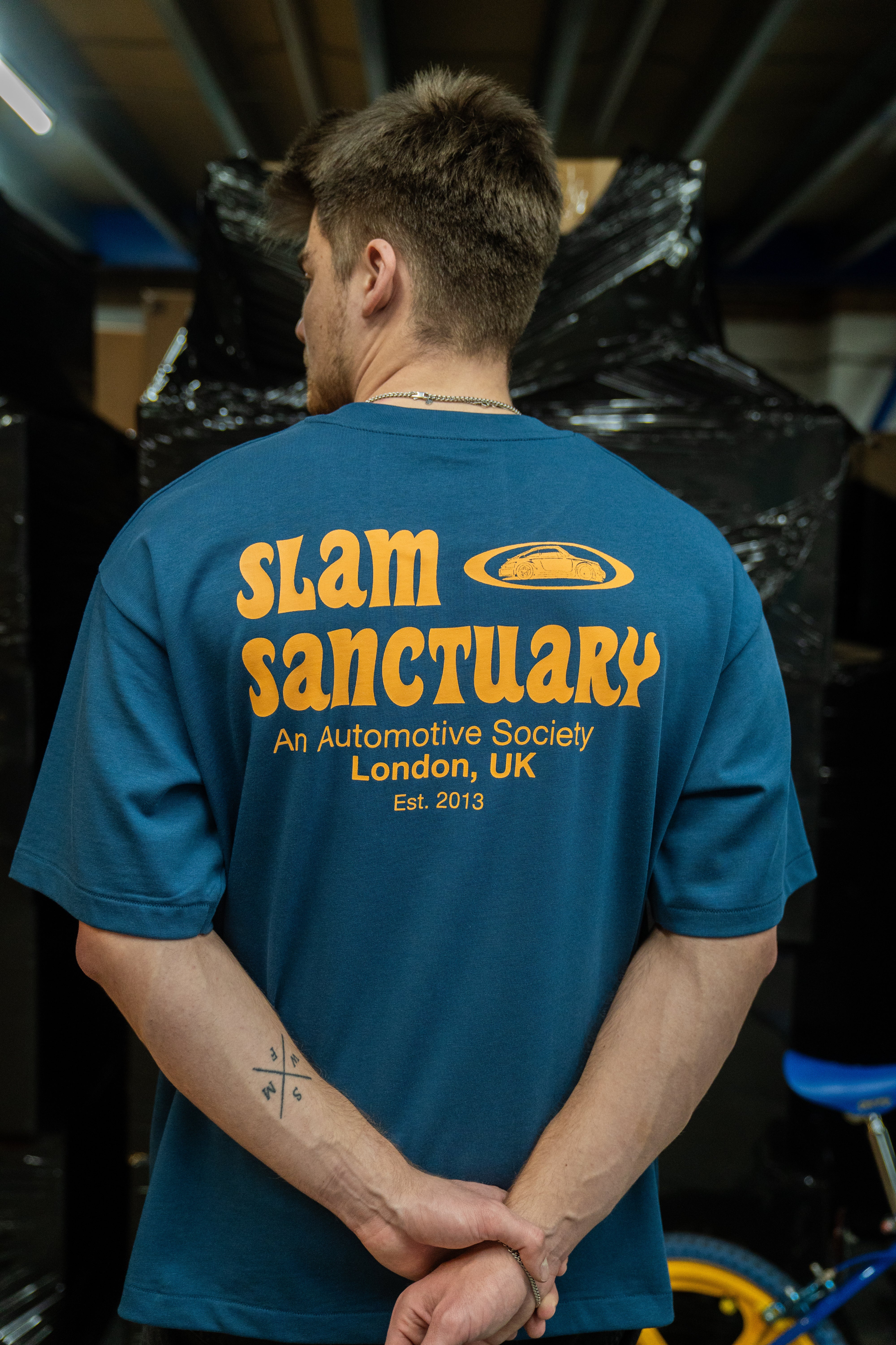 AUTO SOCIETY T-SHIRT - TEAL