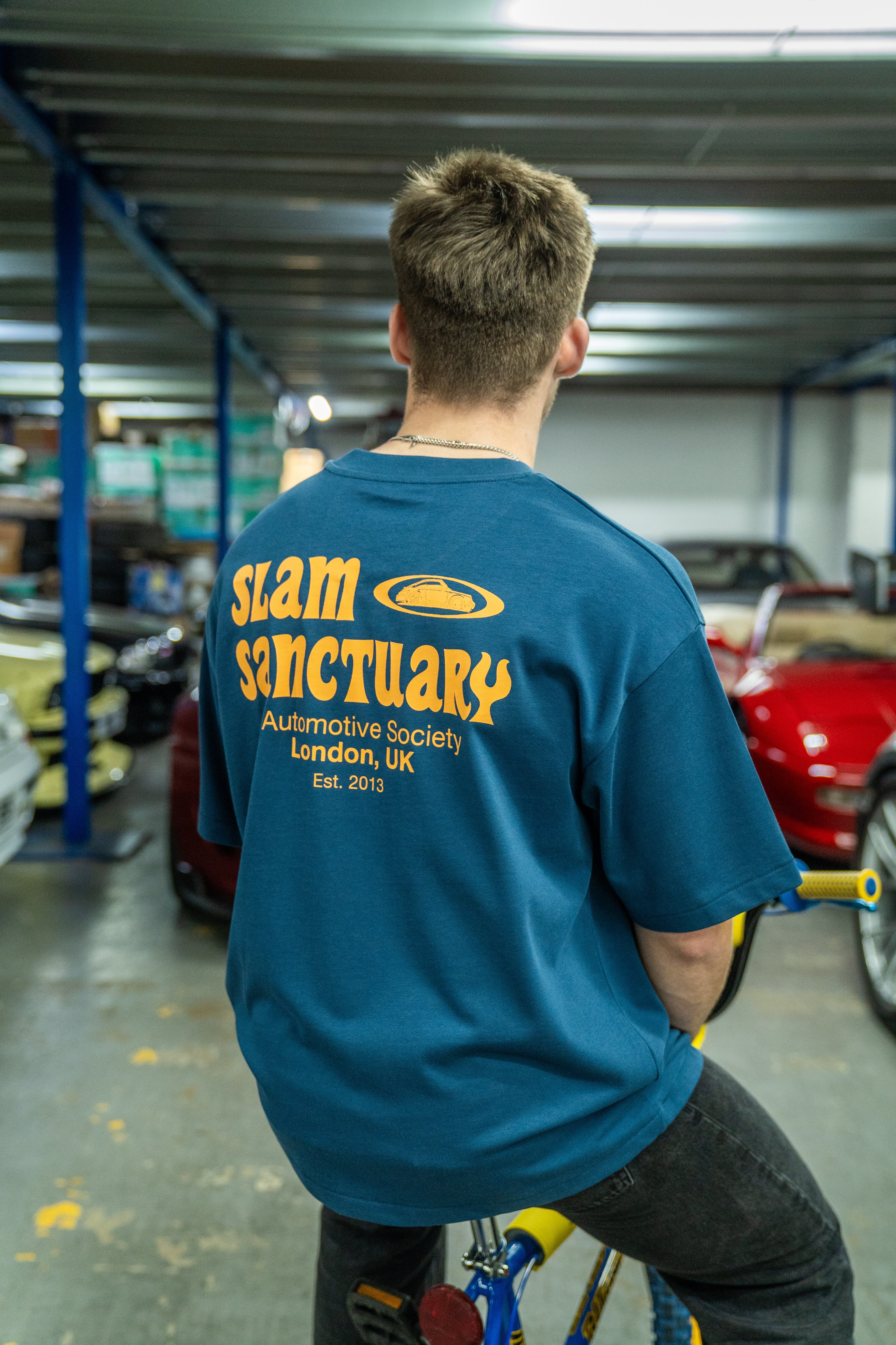 AUTO SOCIETY T-SHIRT - TEAL