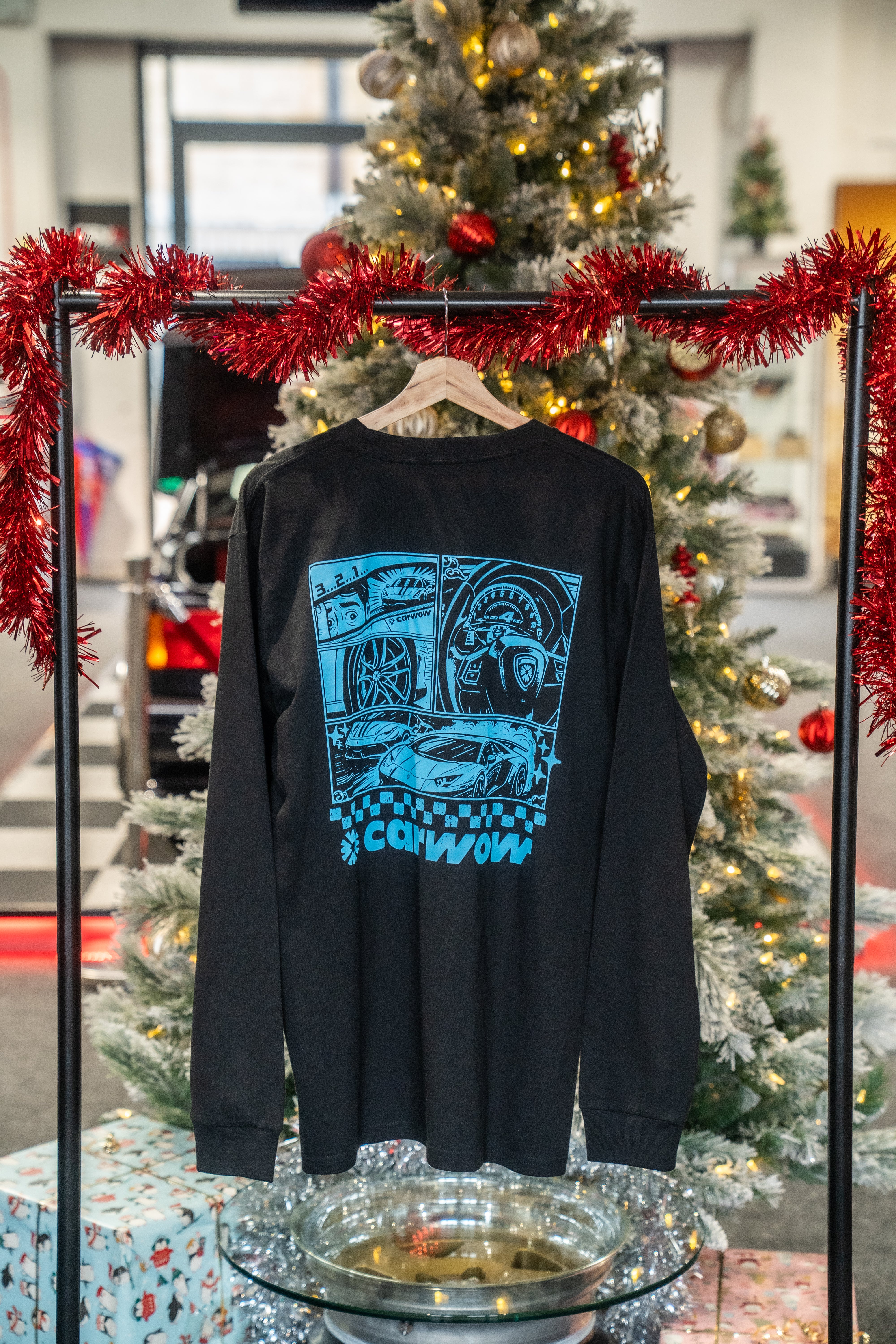 CARWOW 1/4 MILE MASTERS LONG SLEEVE T-SHIRT GIFT SET