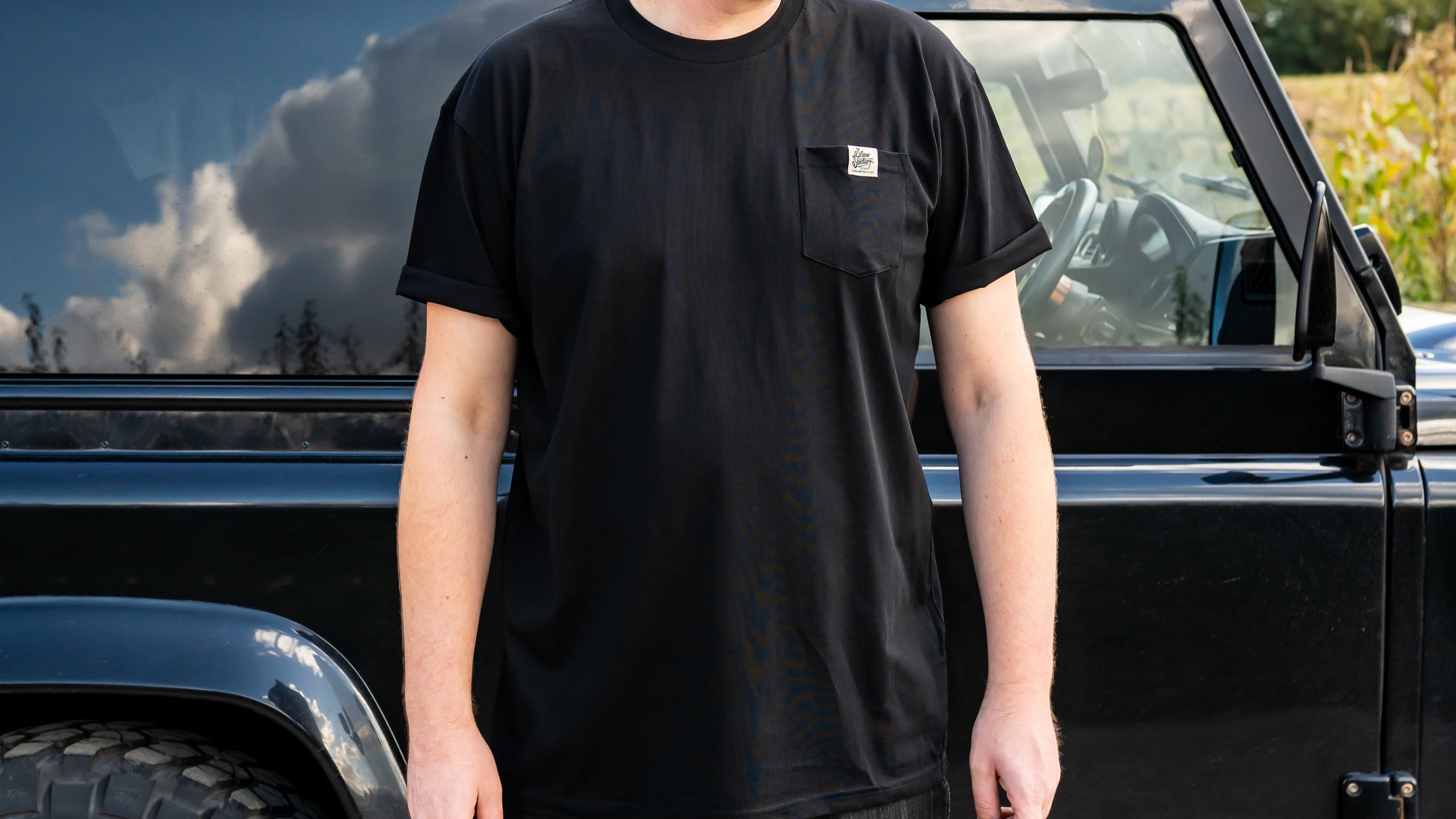 WORKSHOP POCKET T-SHIRT - BLACK