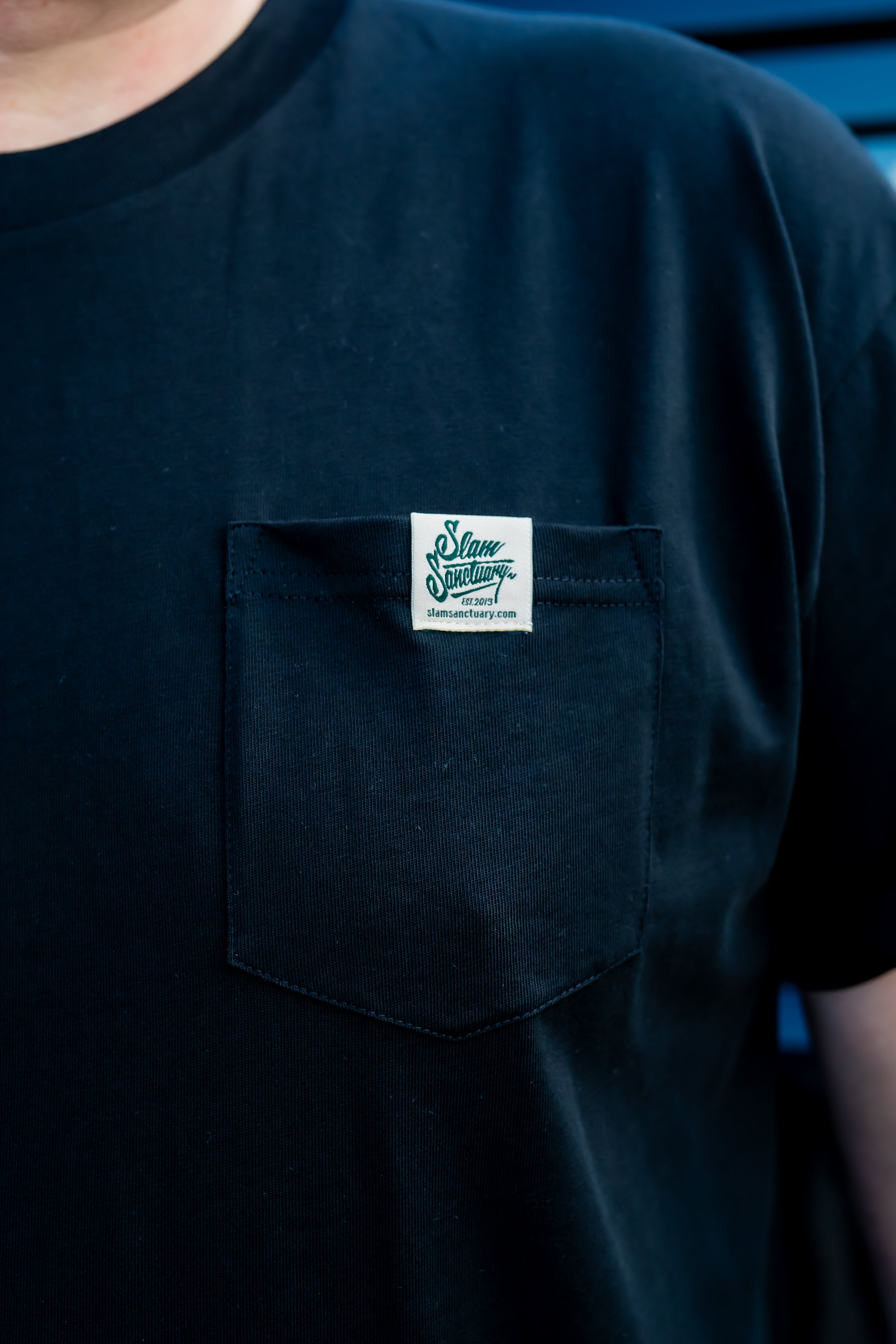 WORKSHOP POCKET T-SHIRT - BLACK