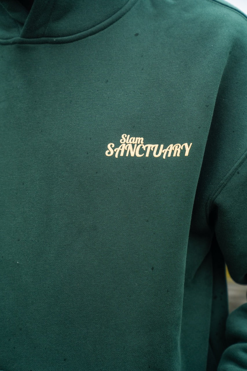 THE SANCTUARY HOODIE - DEEP JADE
